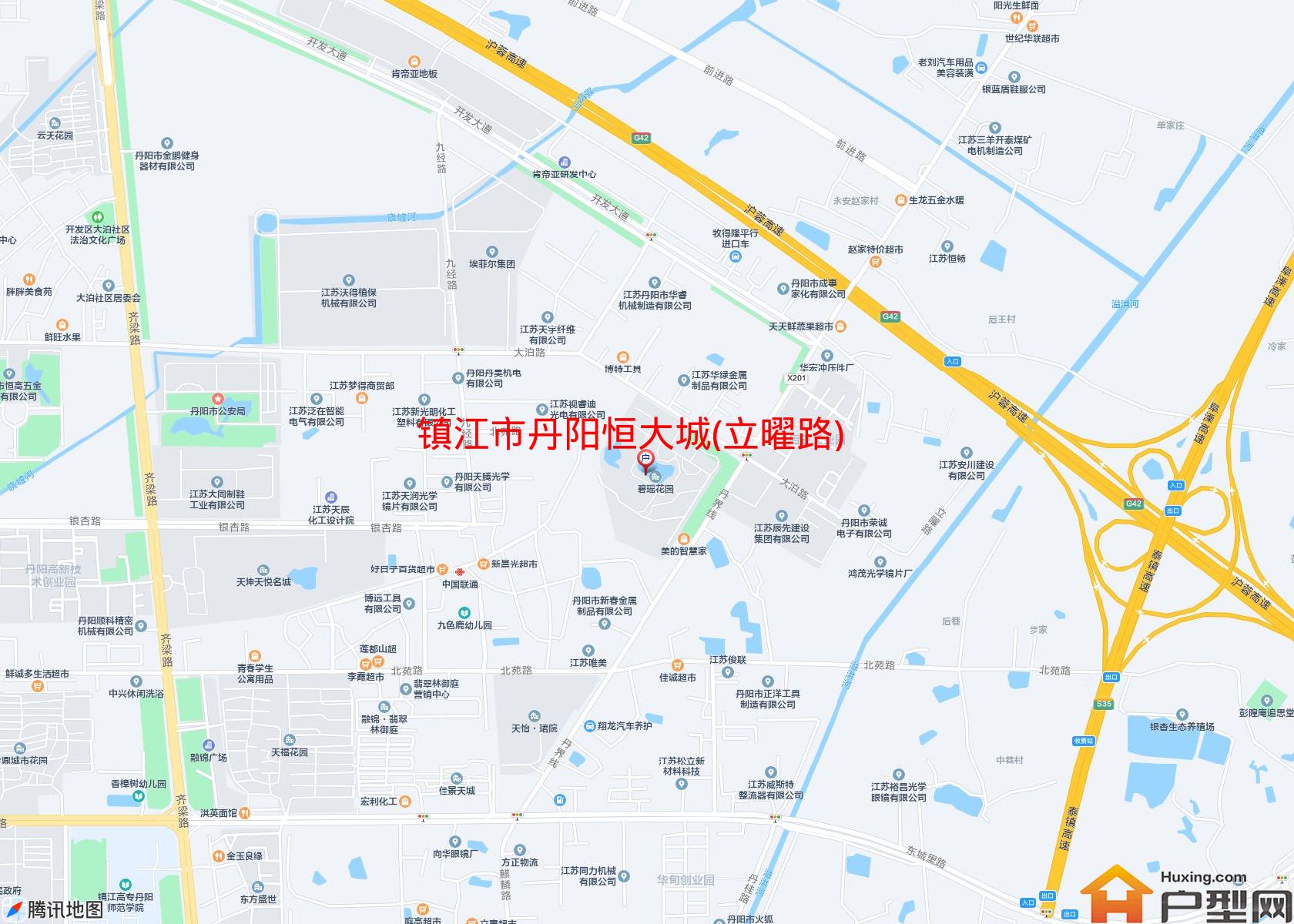 丹阳恒大城(立曜路)小区 - 户型网