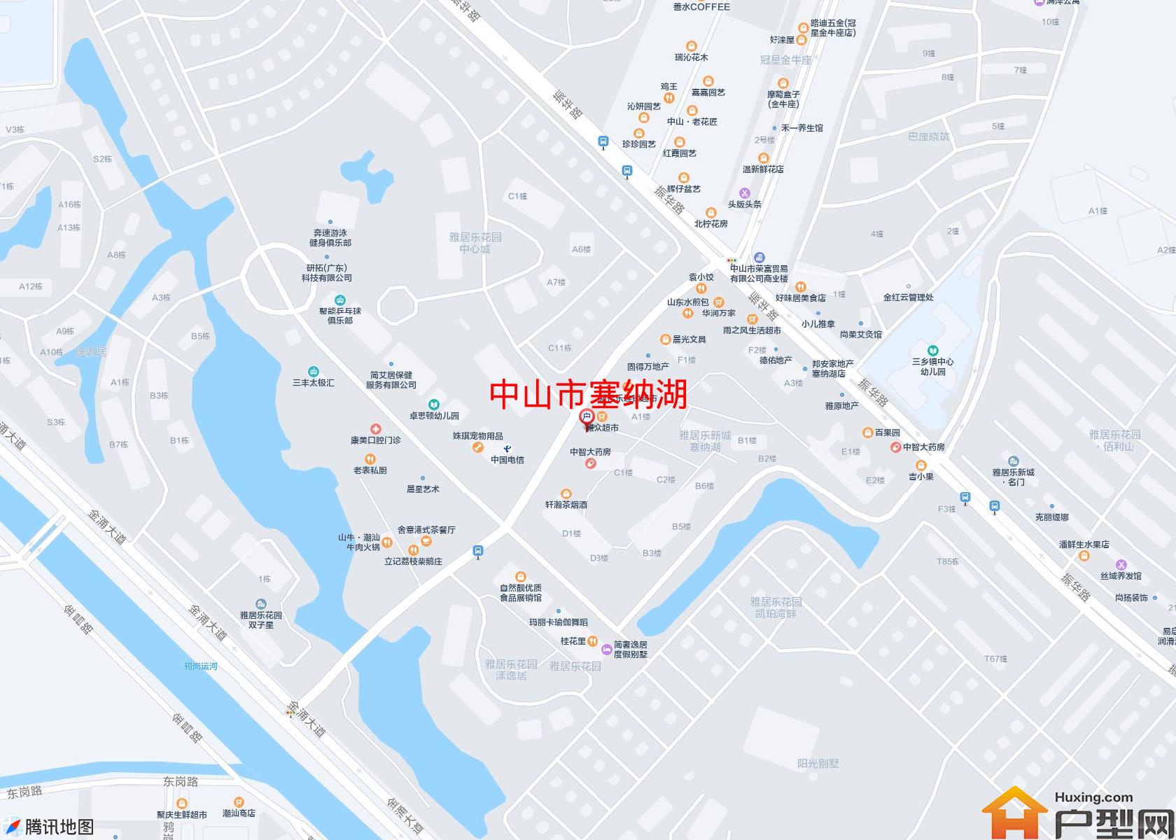 塞纳湖小区 - 户型网