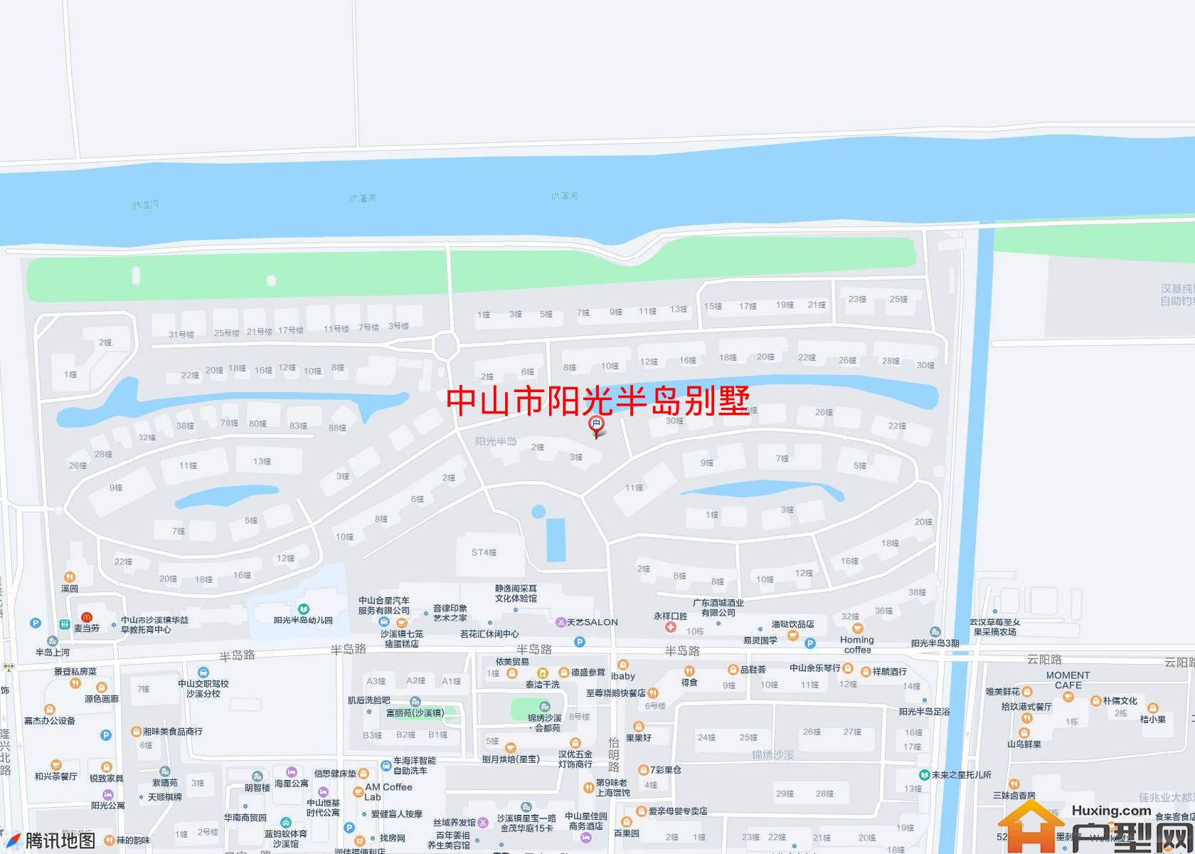 阳光半岛别墅小区 - 户型网