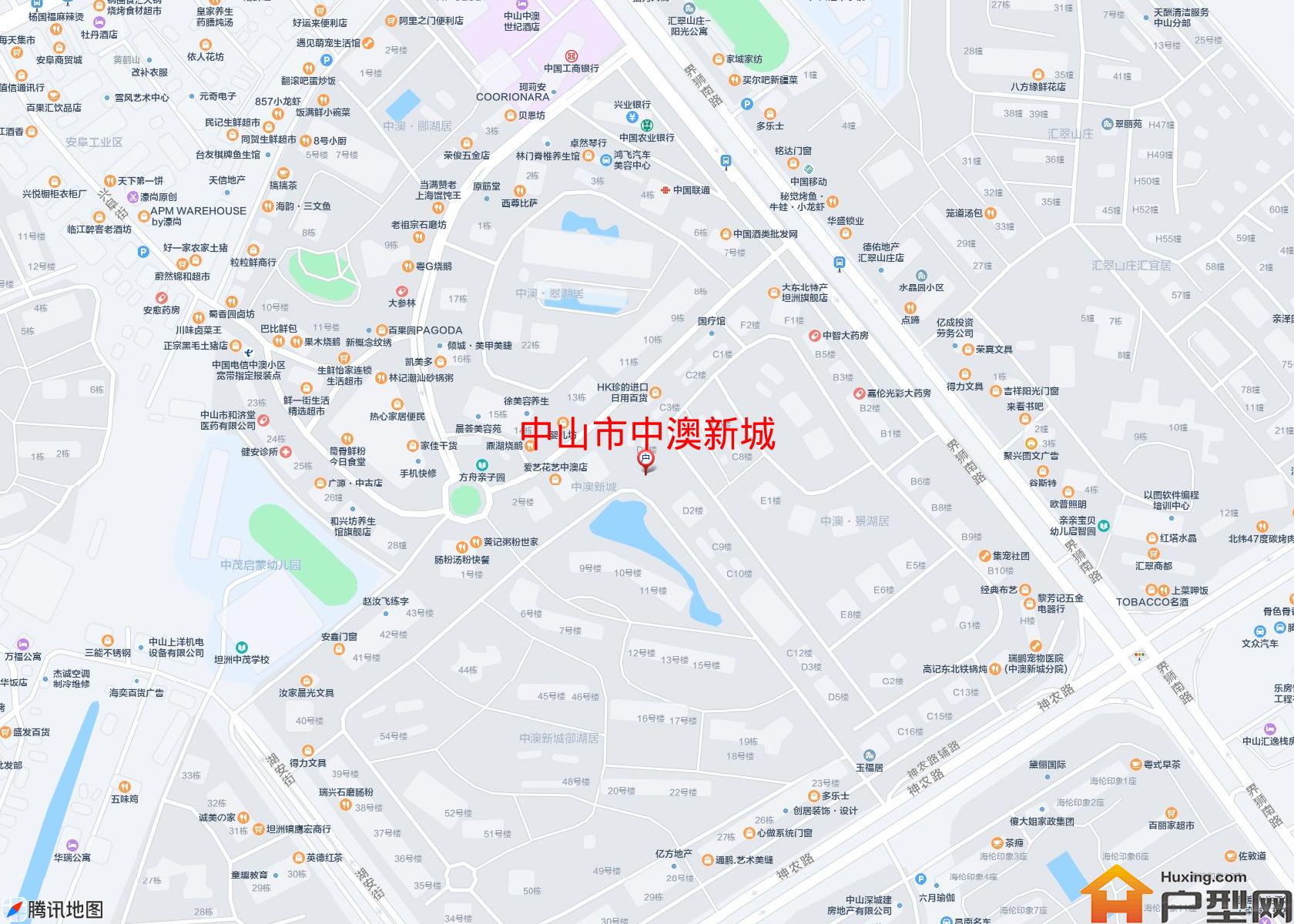 中澳新城小区 - 户型网 中澳新城小区 - 户型网
