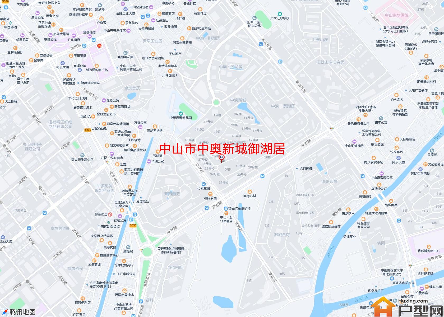 中奥新城御湖居小区 - 户型网