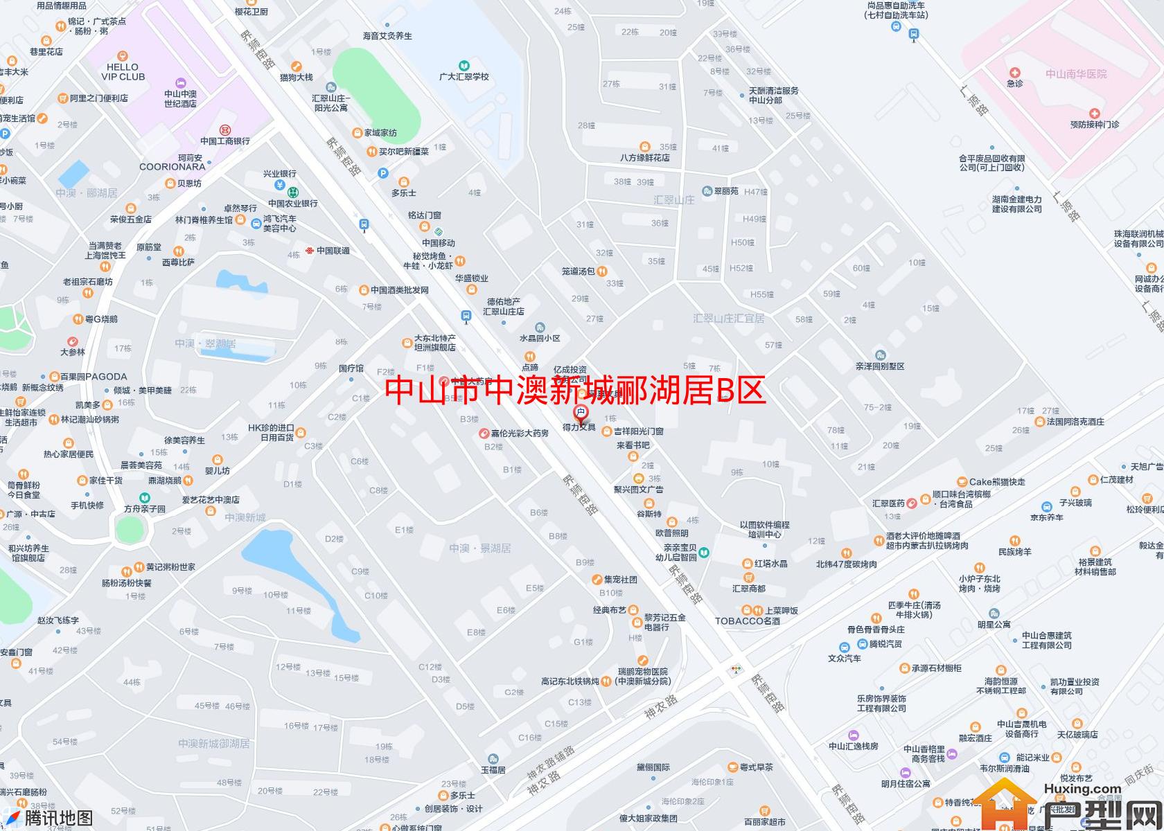 中澳新城郦湖居B区小区 - 户型网