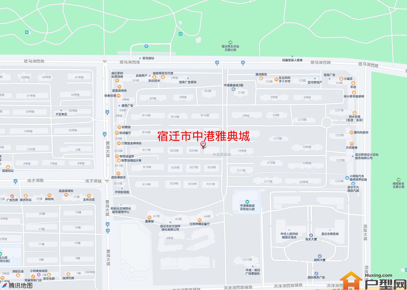 中港雅典城小区 - 户型网