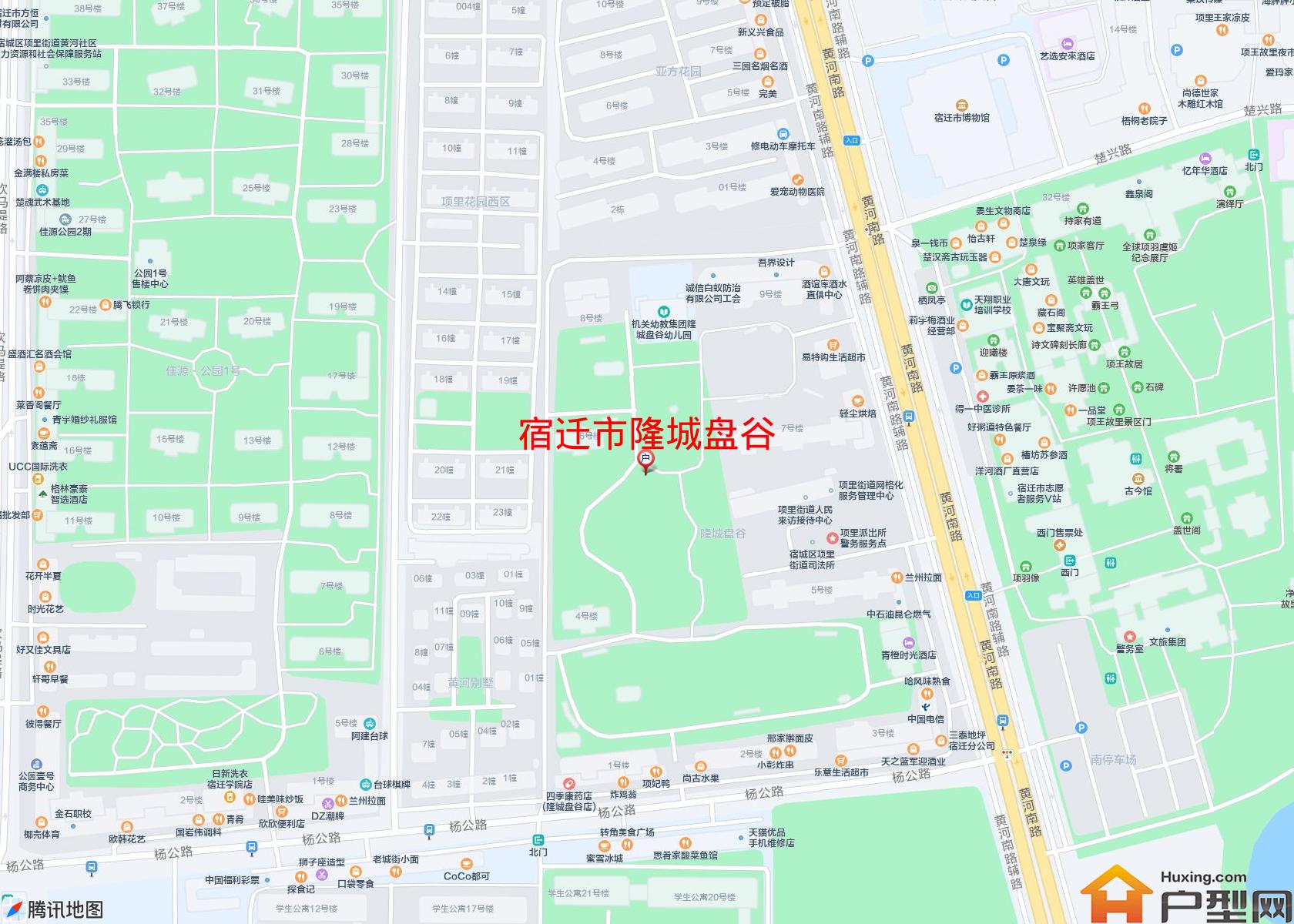 隆城盘谷小区 - 户型网