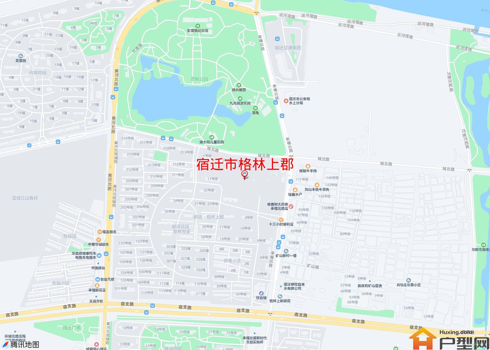 格林上郡小区 - 户型网