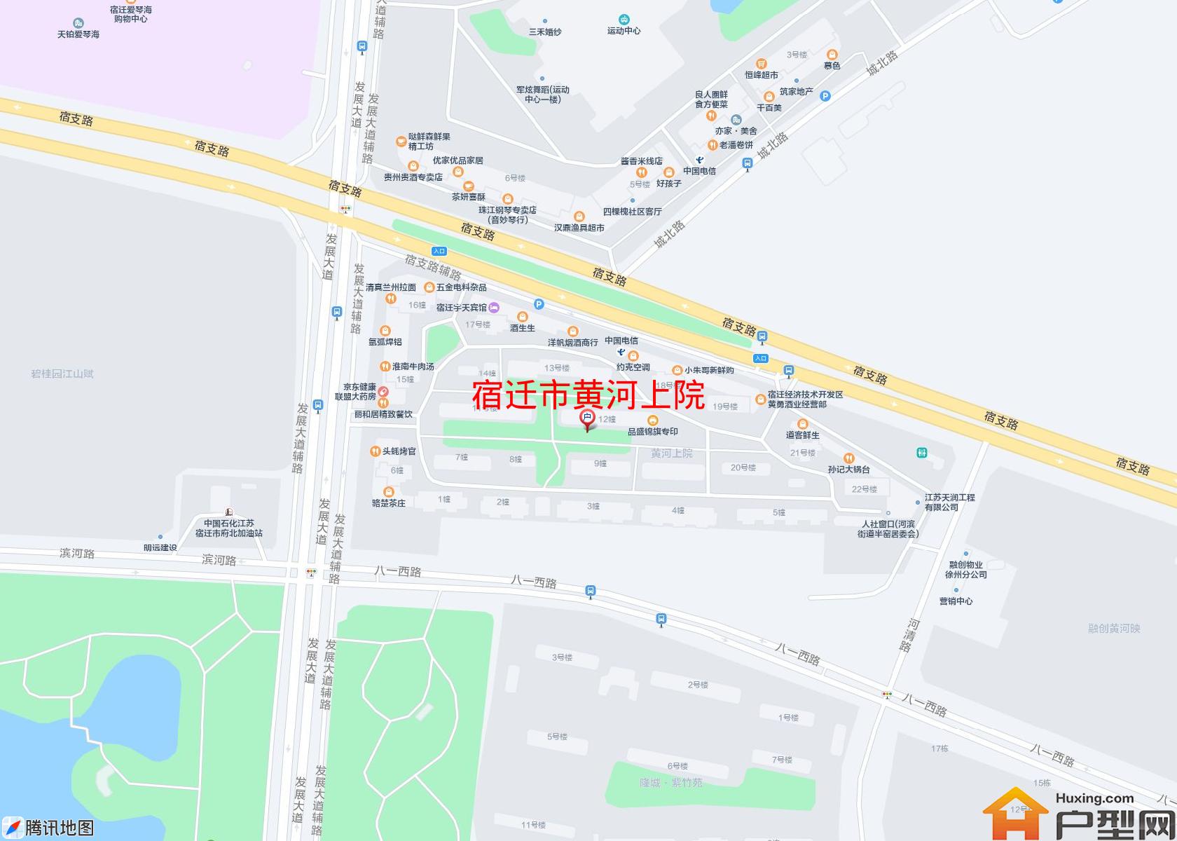 黄河上院小区 - 户型网