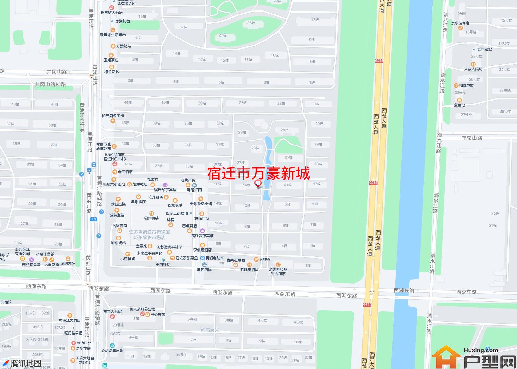 万豪新城小区 - 户型网