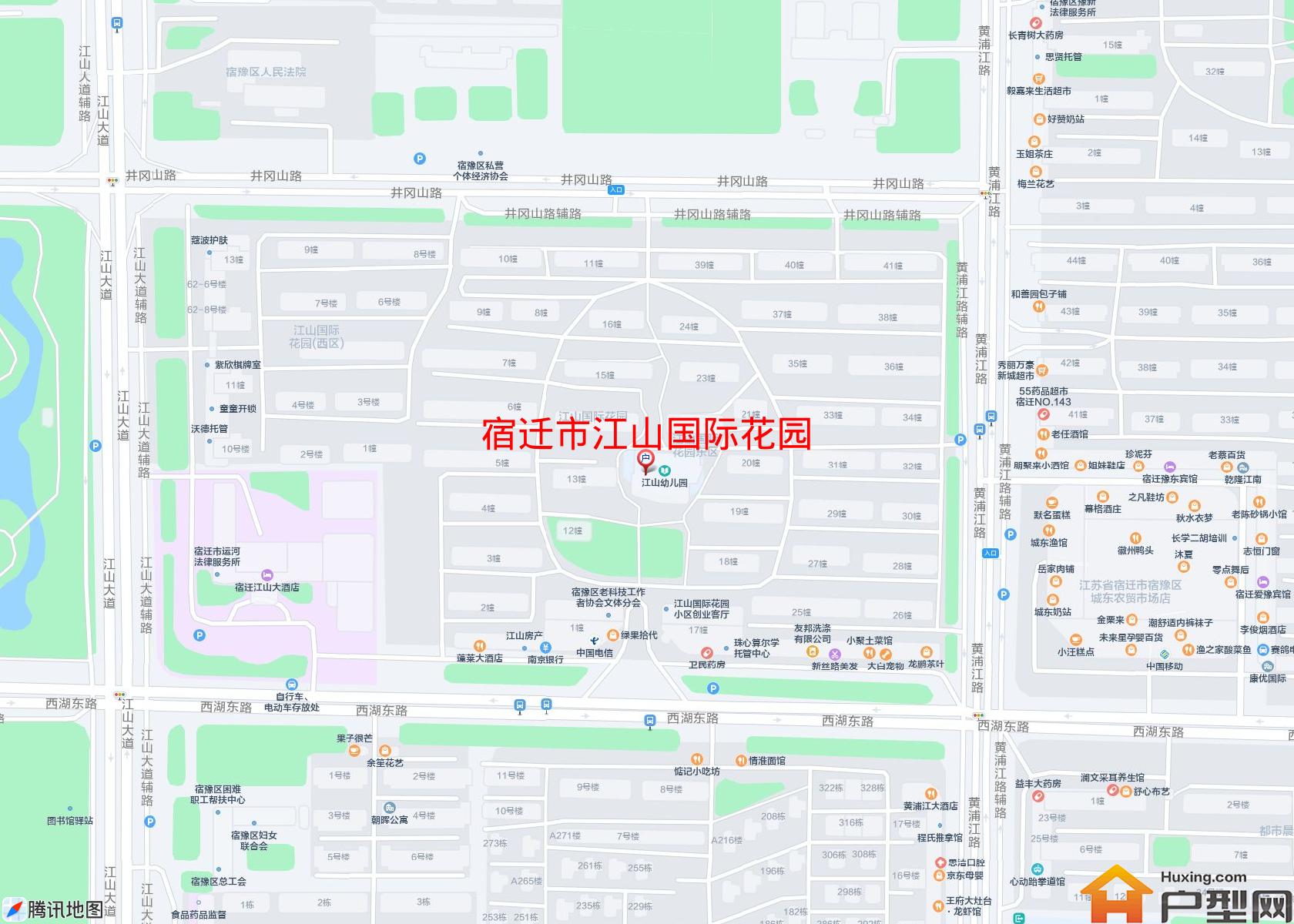 江山国际花园小区 - 户型网