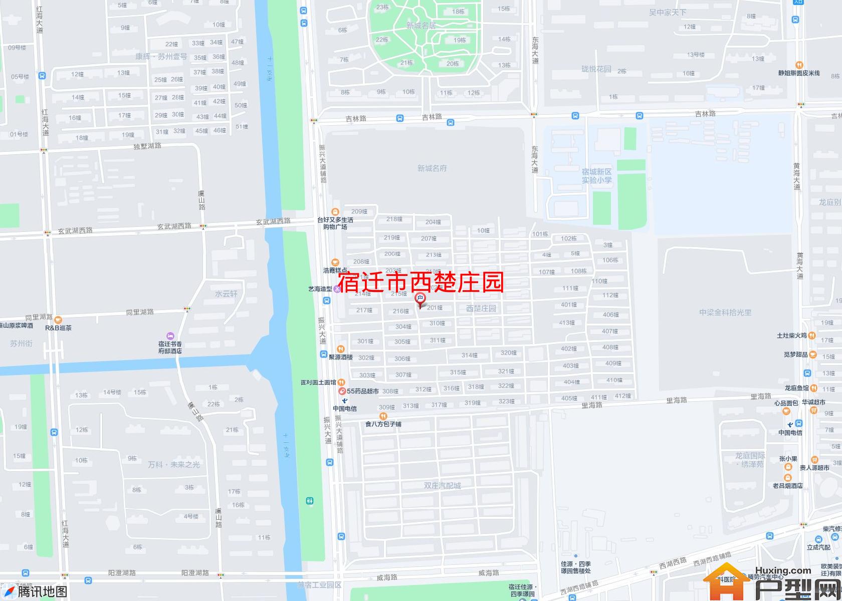 西楚庄园小区 - 户型网