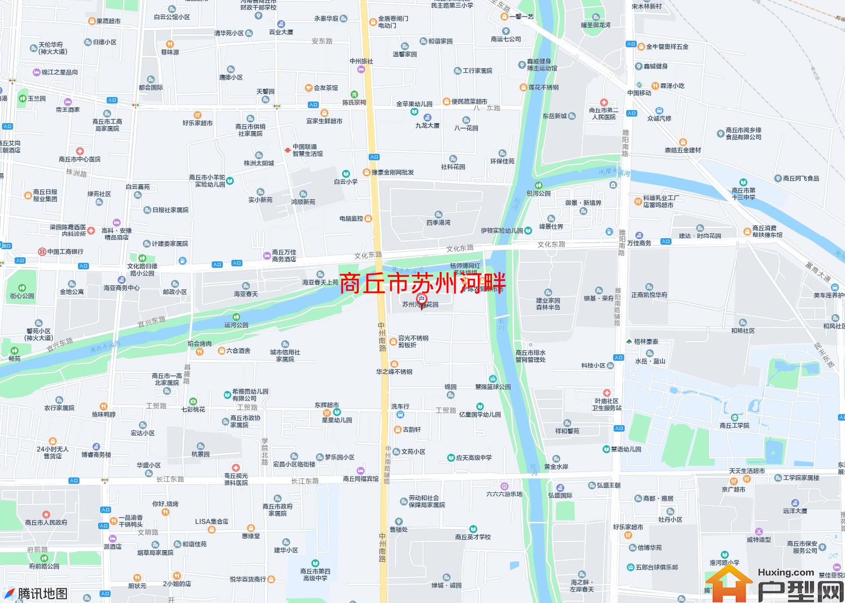 苏州河畔小区 - 户型网