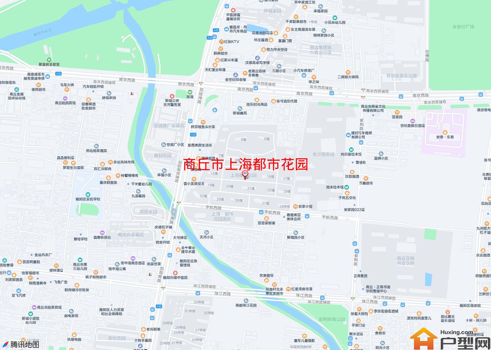 上海都市花园小区 - 户型网