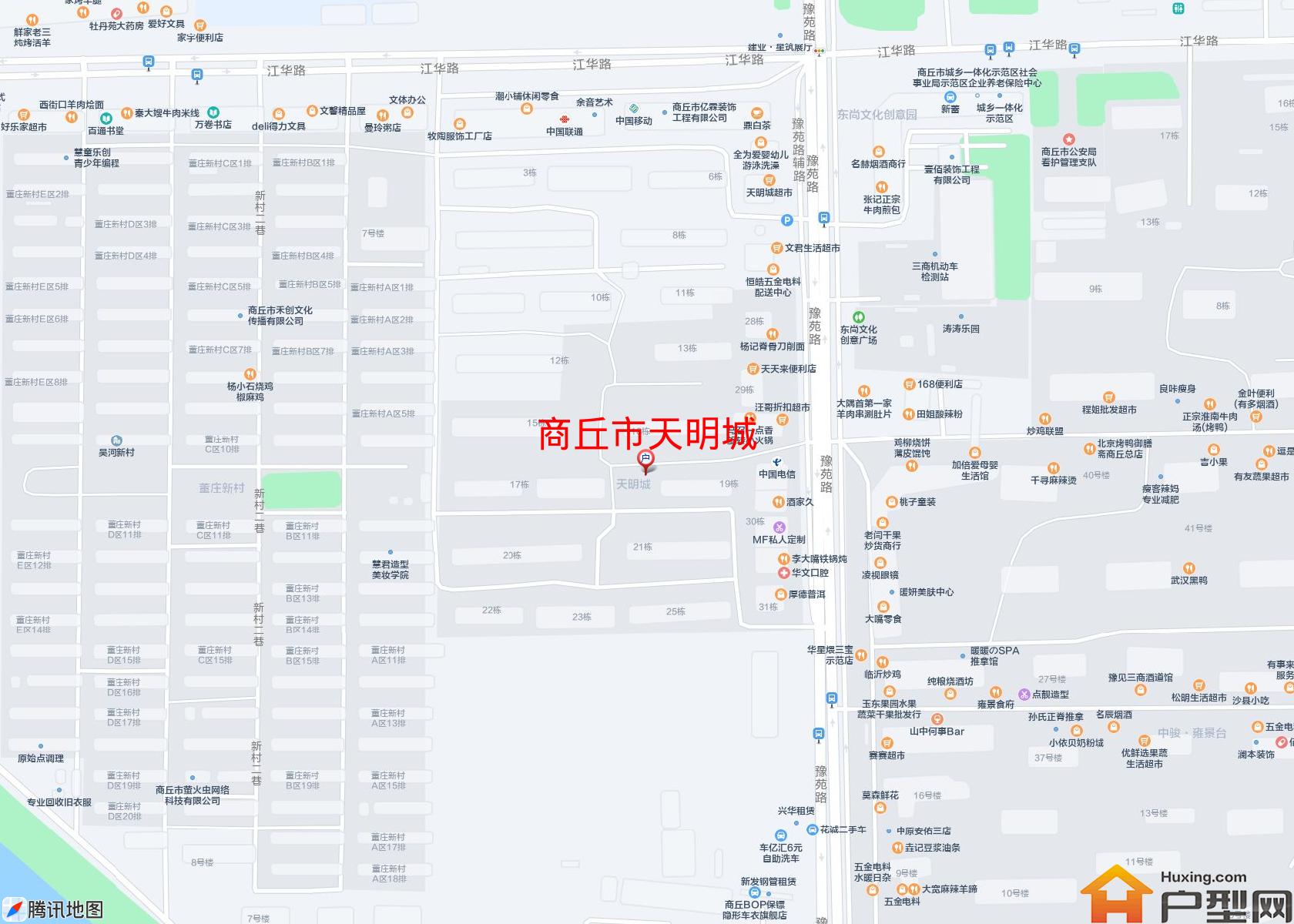 天明城小区 - 户型网