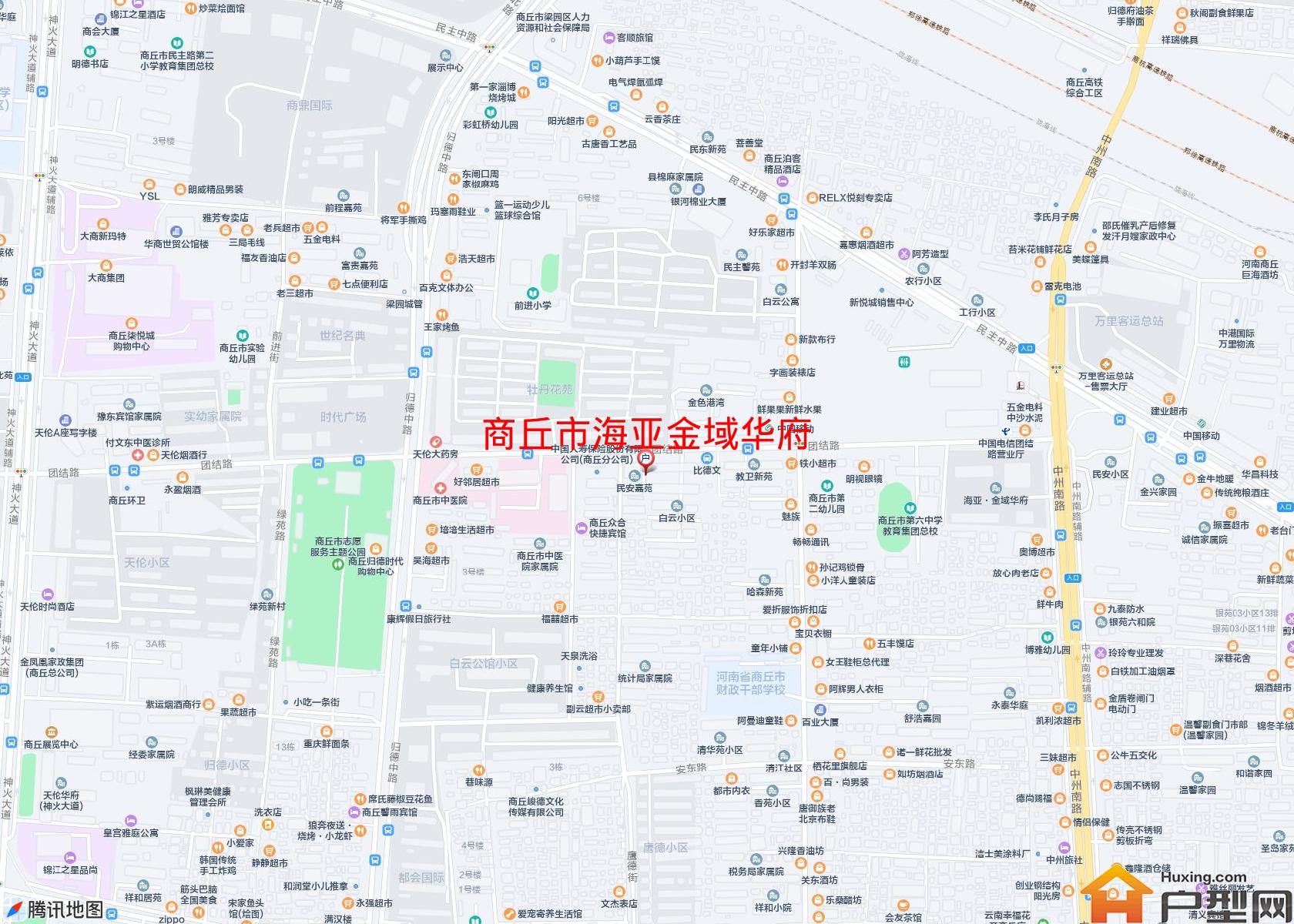 海亚金域华府小区 - 户型网