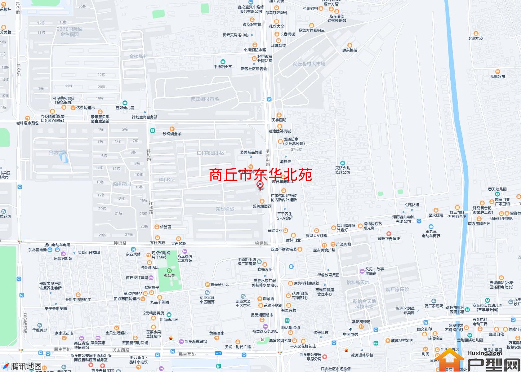 东华北苑小区 - 户型网
