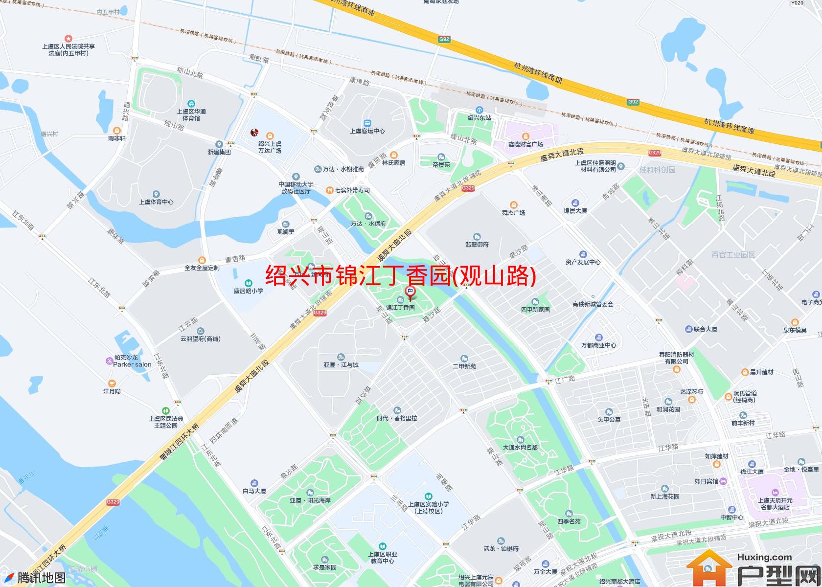 锦江丁香园(观山路)小区 - 户型网