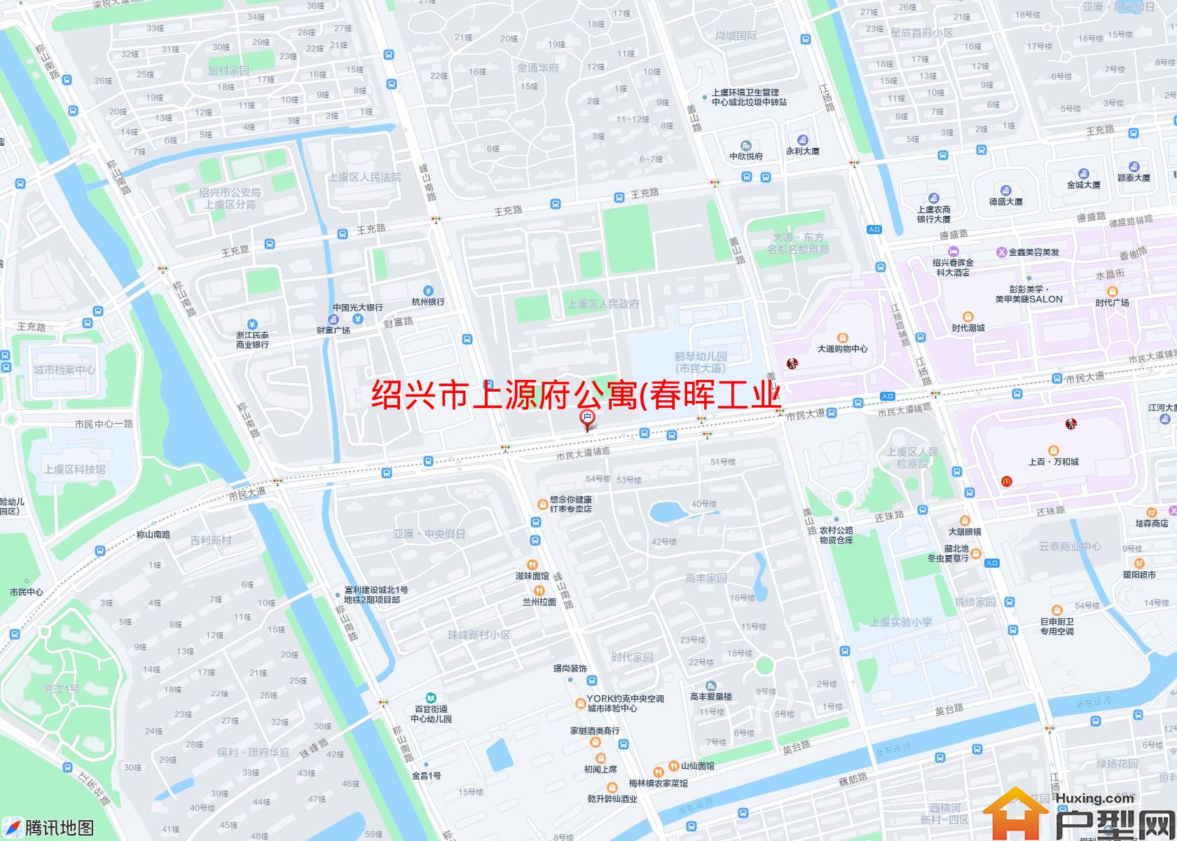 上源府公寓(春晖工业大道)小区 - 户型网