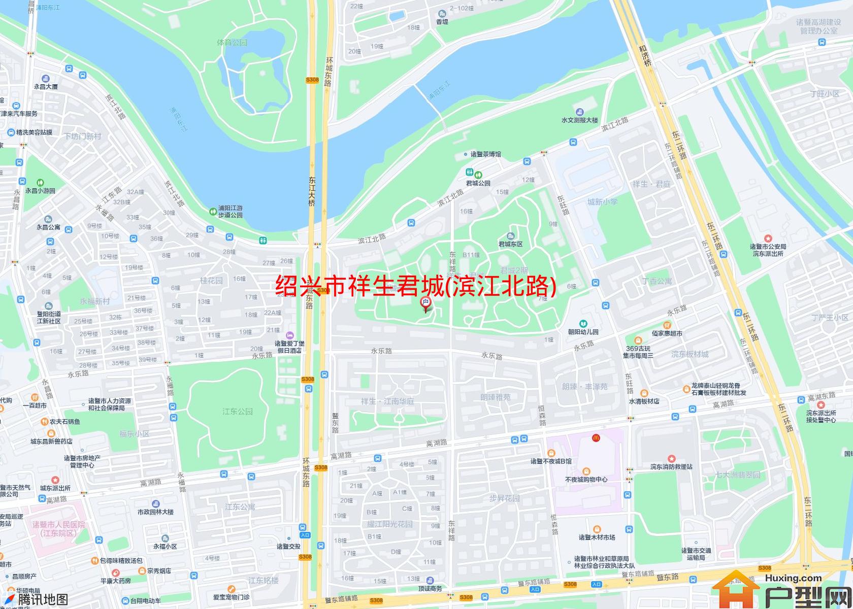 祥生君城(滨江北路)小区 - 户型网