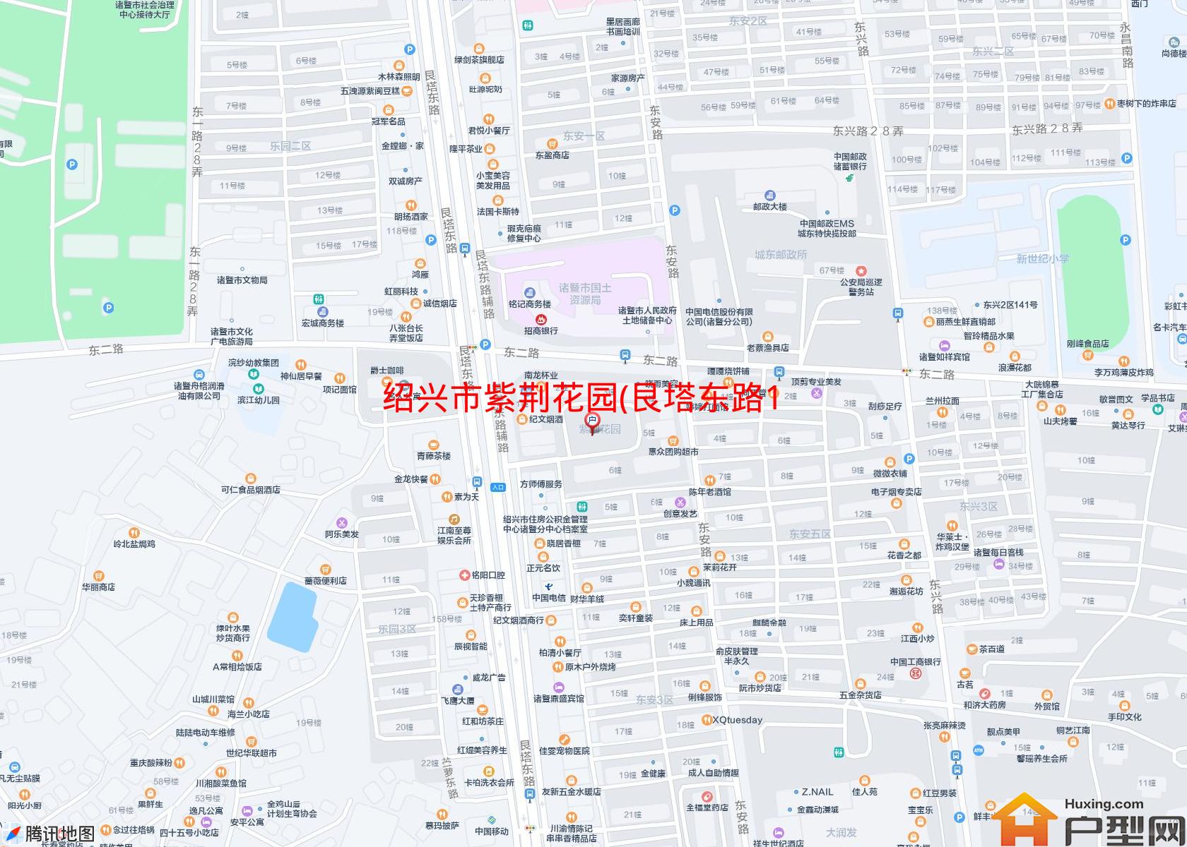 紫荆花园(艮塔东路129号)小区 - 户型网