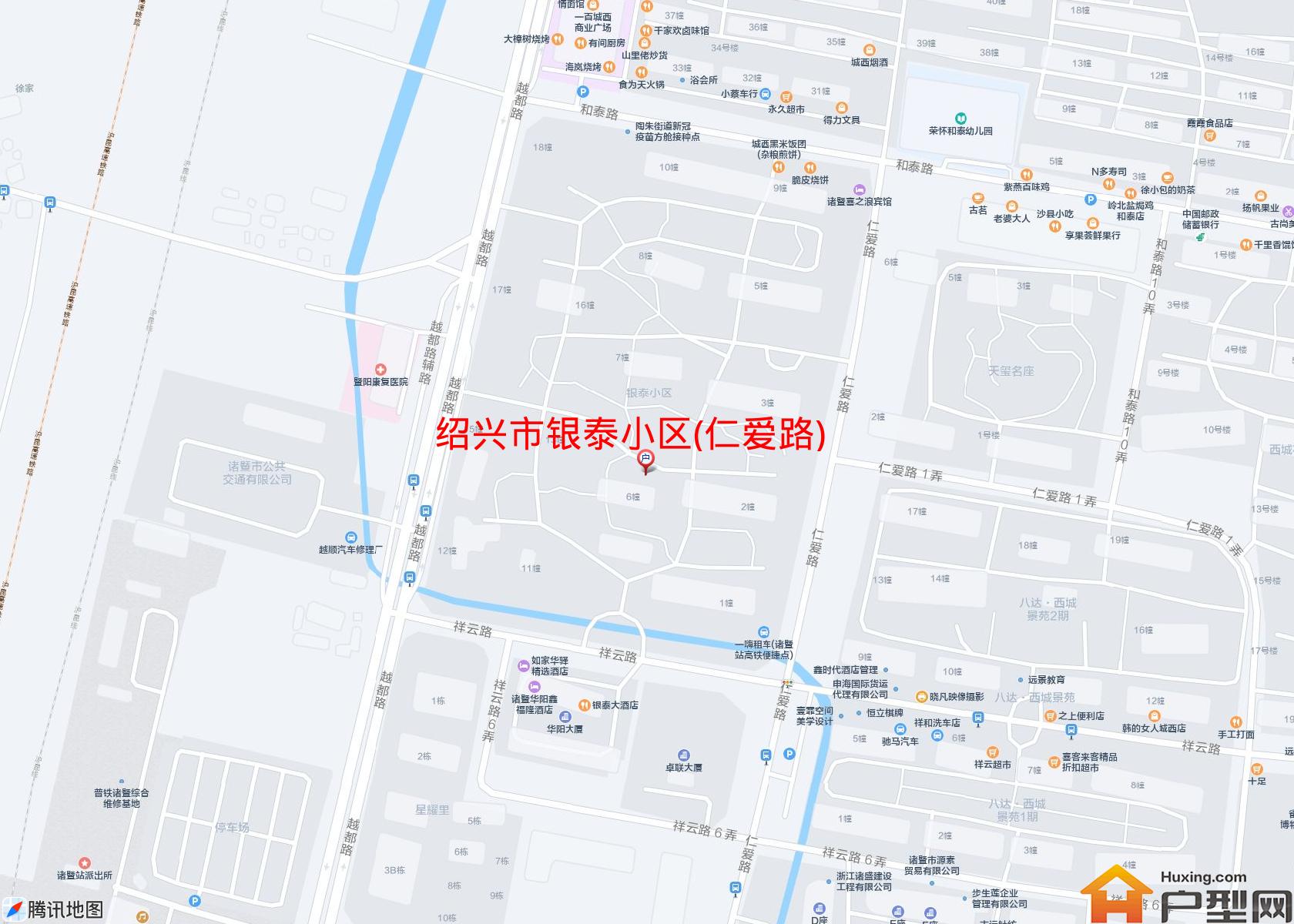 银泰小区(仁爱路)小区 - 户型网