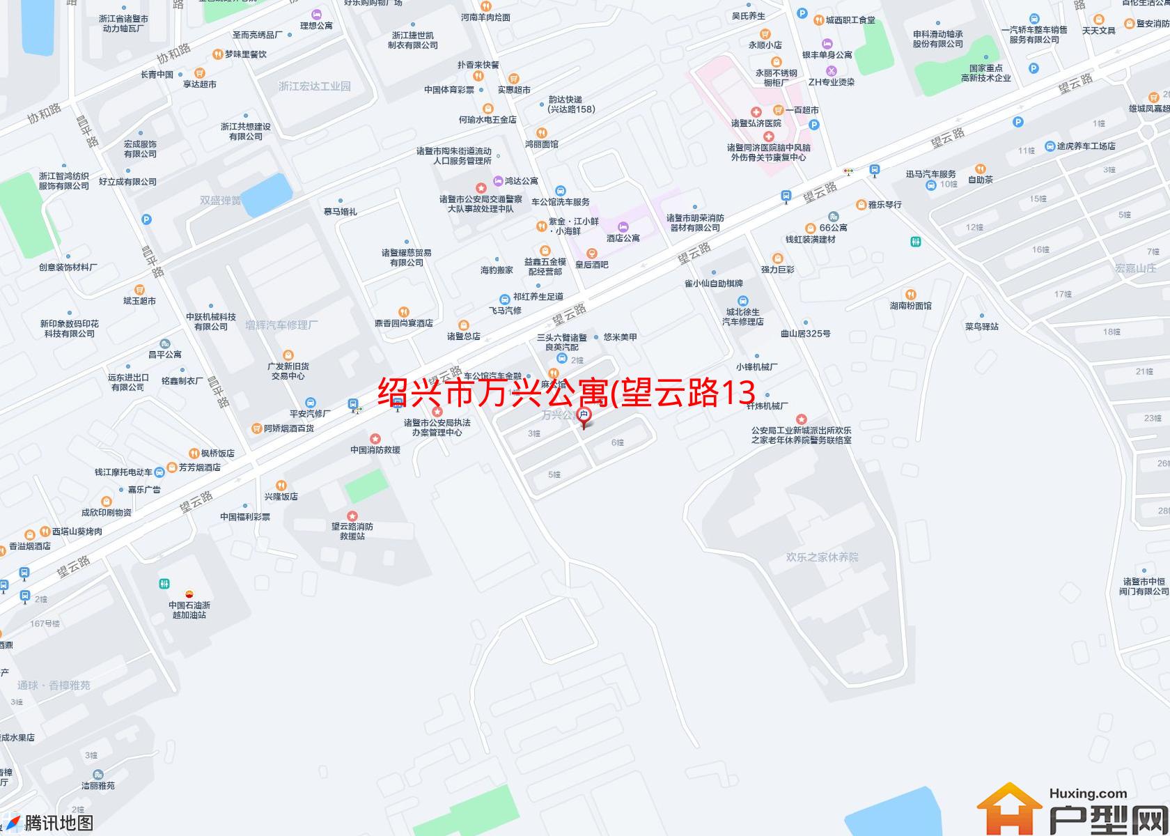 万兴公寓(望云路139号)小区 - 户型网