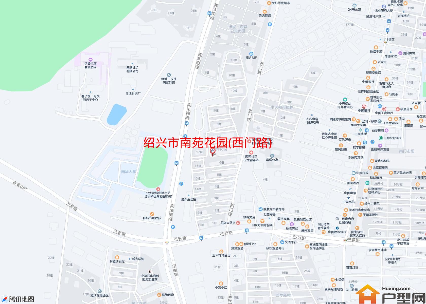 南苑花园(西门路)小区 - 户型网