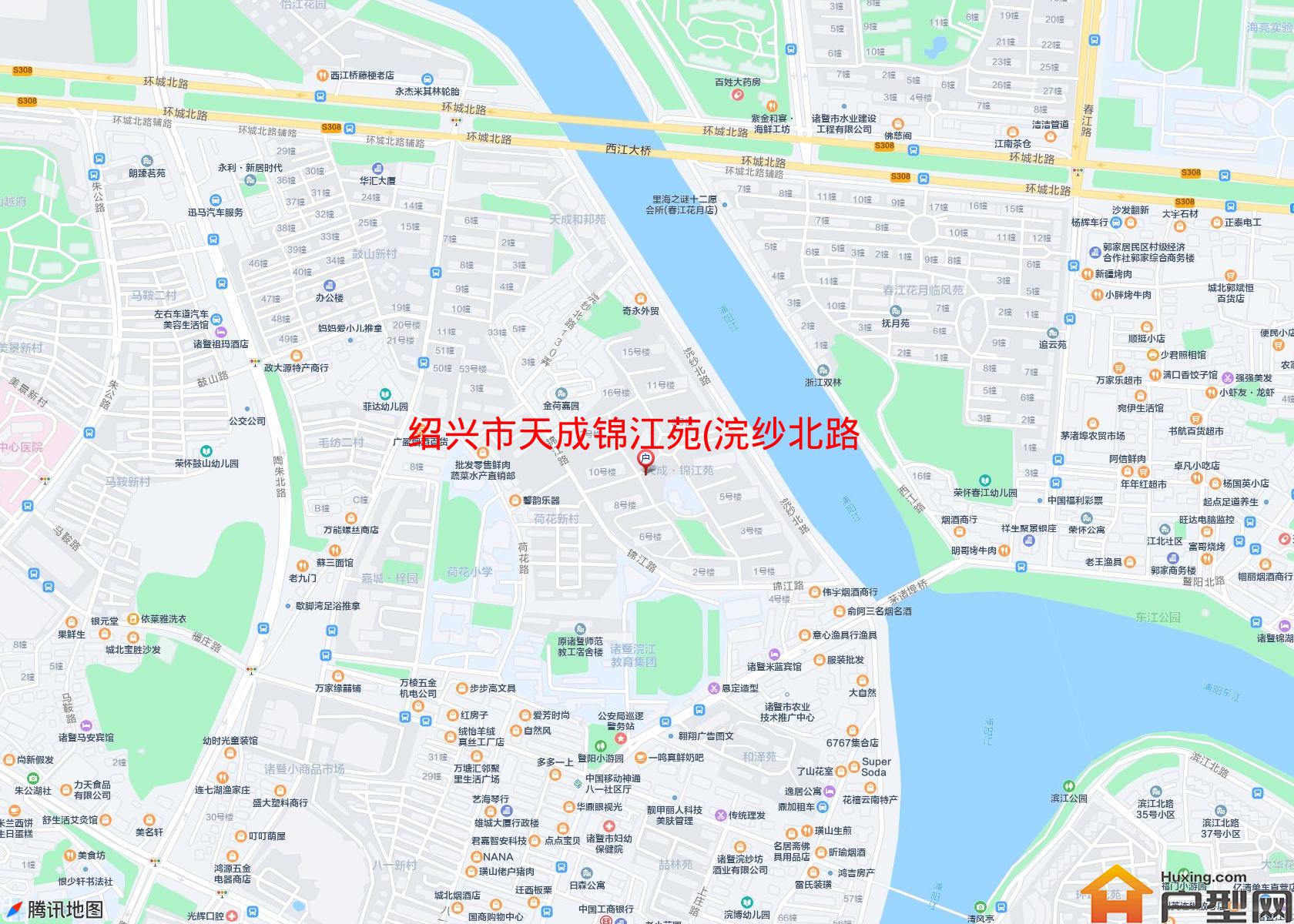 天成锦江苑(浣纱北路118号)小区 - 户型网