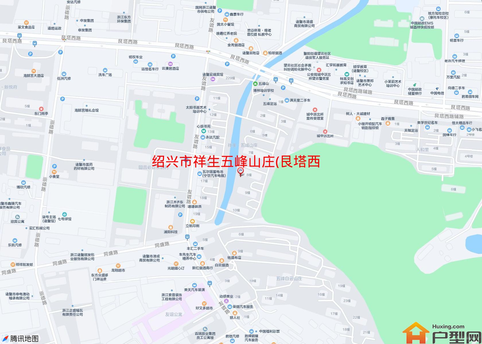 祥生五峰山庄(艮塔西路85号)小区 - 户型网