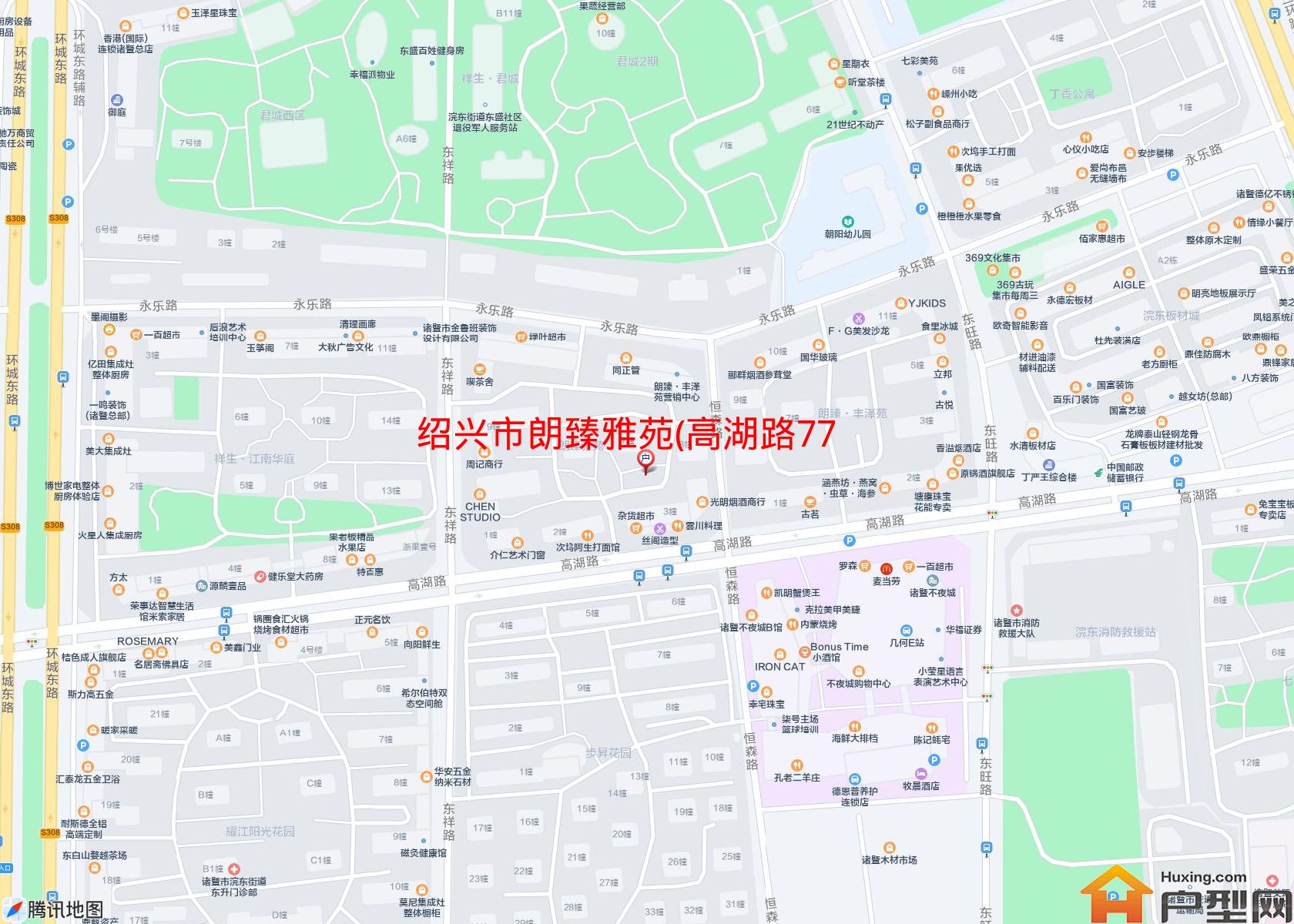 朗臻雅苑(高湖路77号)小区 - 户型网
