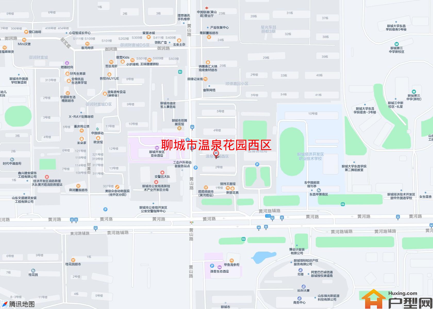 温泉花园西区小区 - 户型网