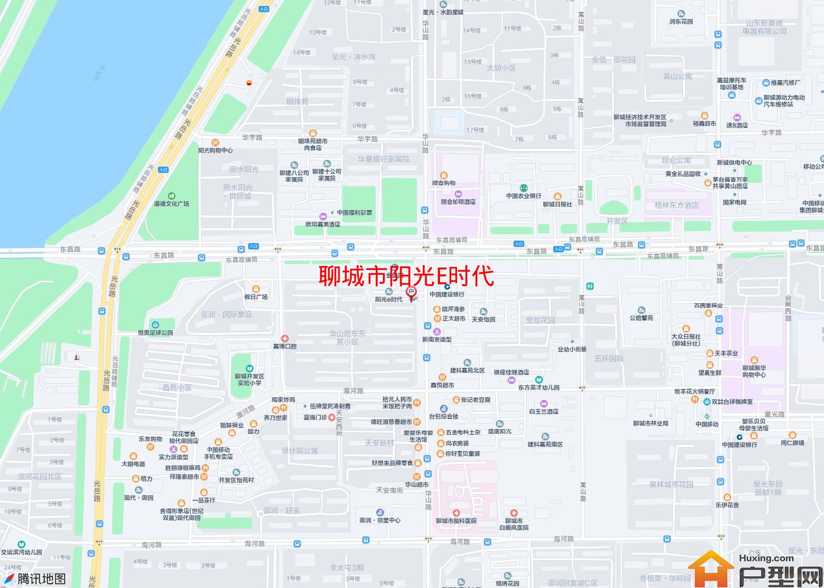 阳光E时代小区 - 户型网