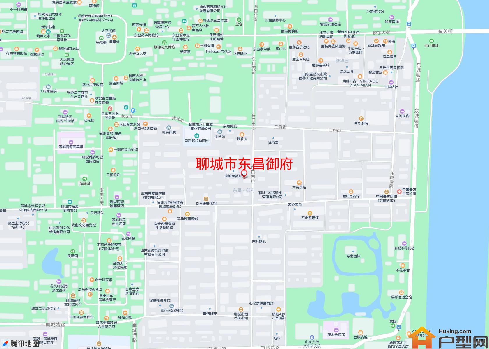 东昌御府小区 - 户型网