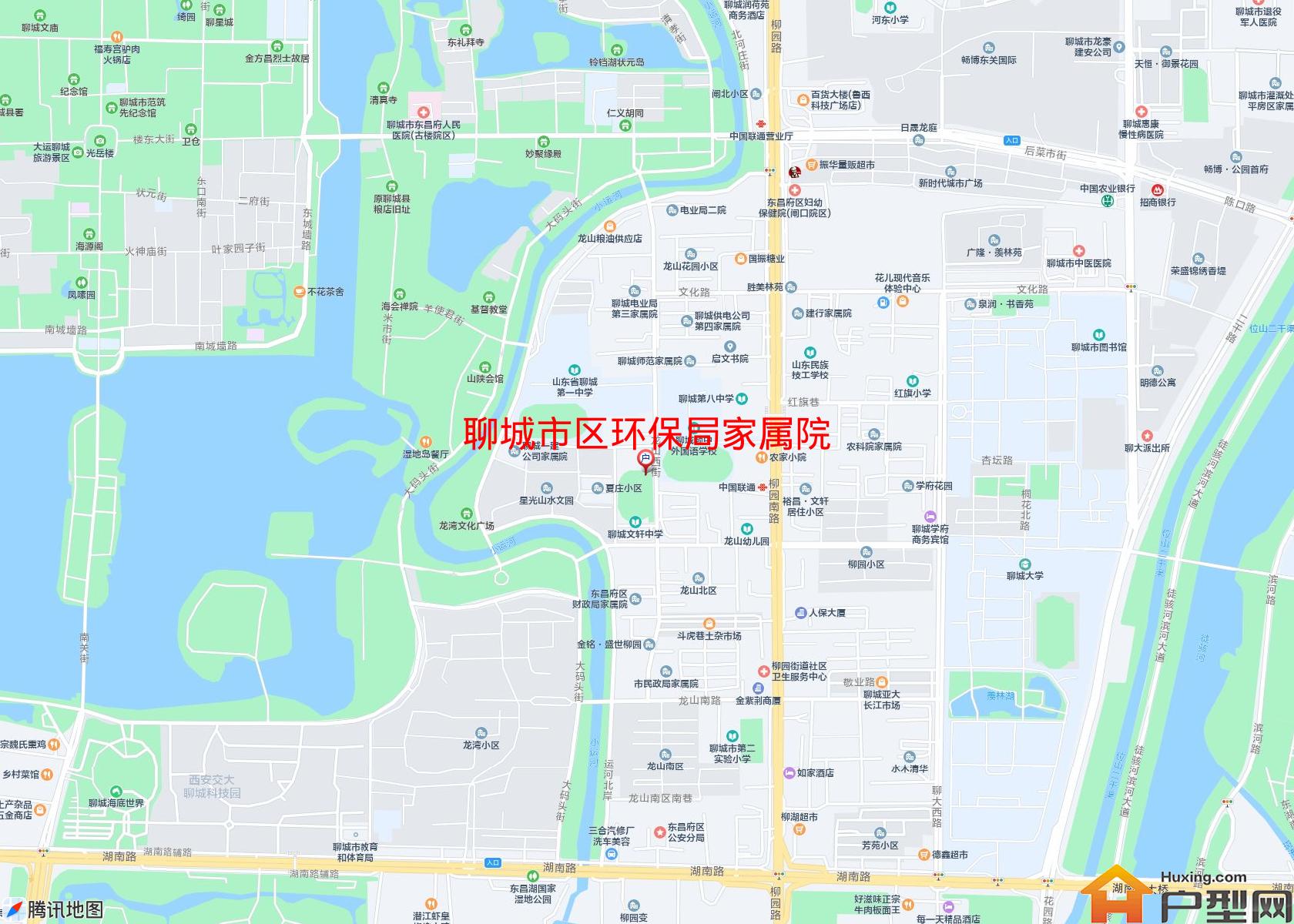区环保局家属院小区 - 户型网