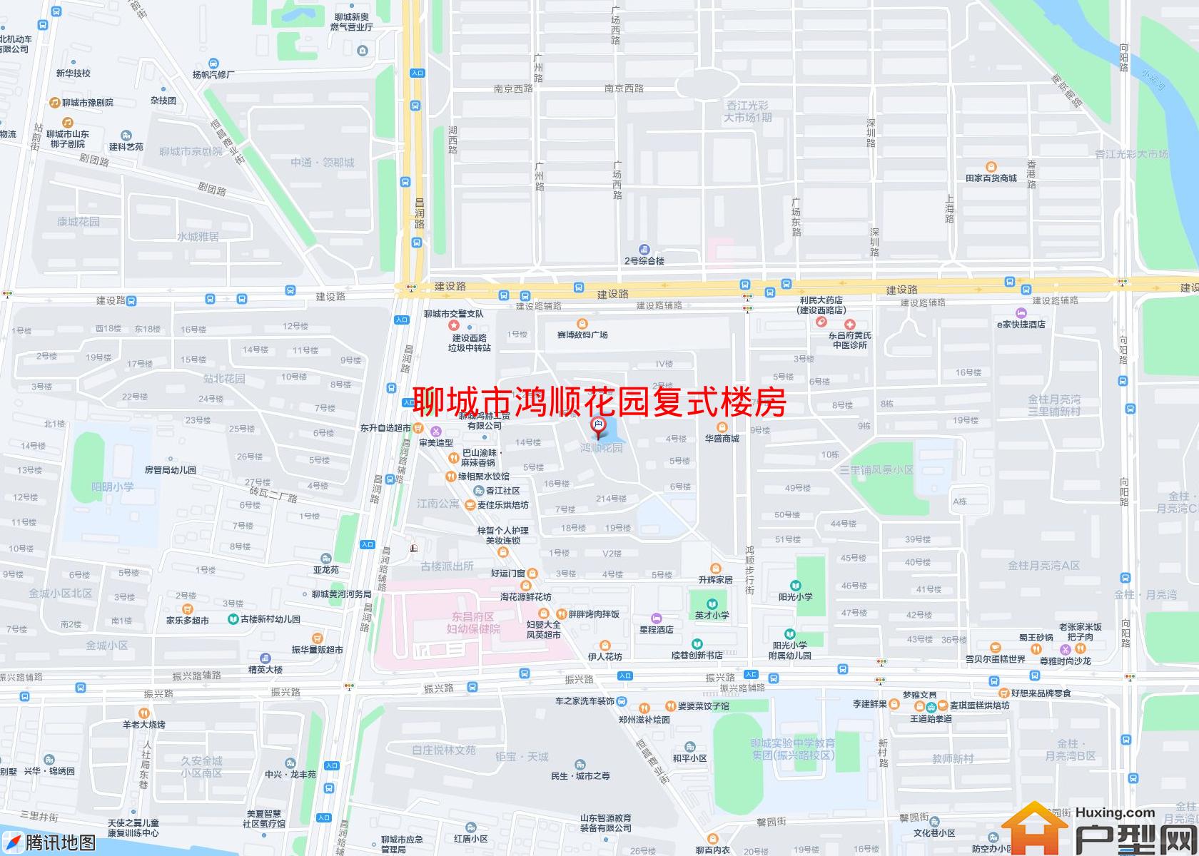 鸿顺花园复式楼房小区 - 户型网