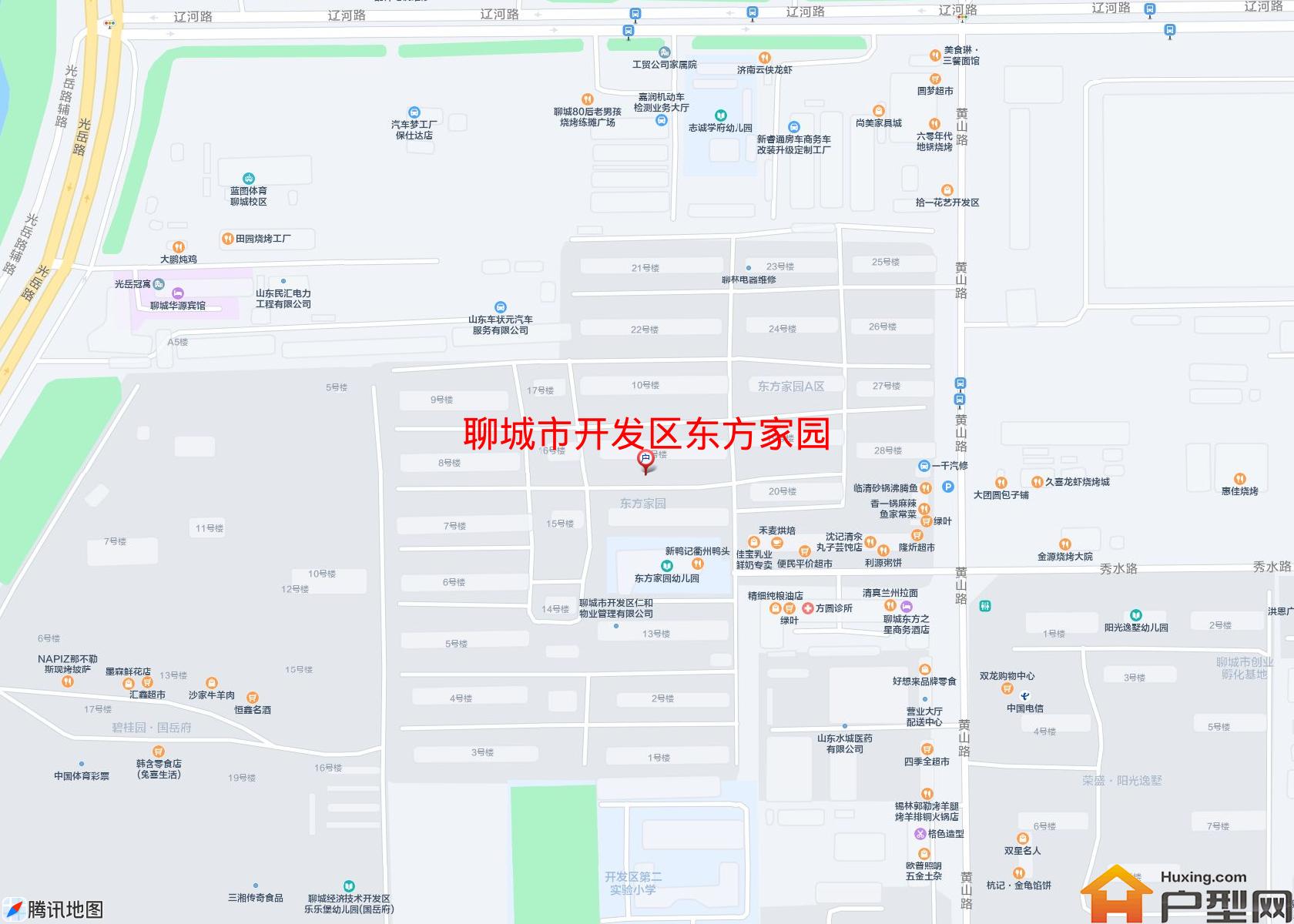 开发区东方家园小区 - 户型网