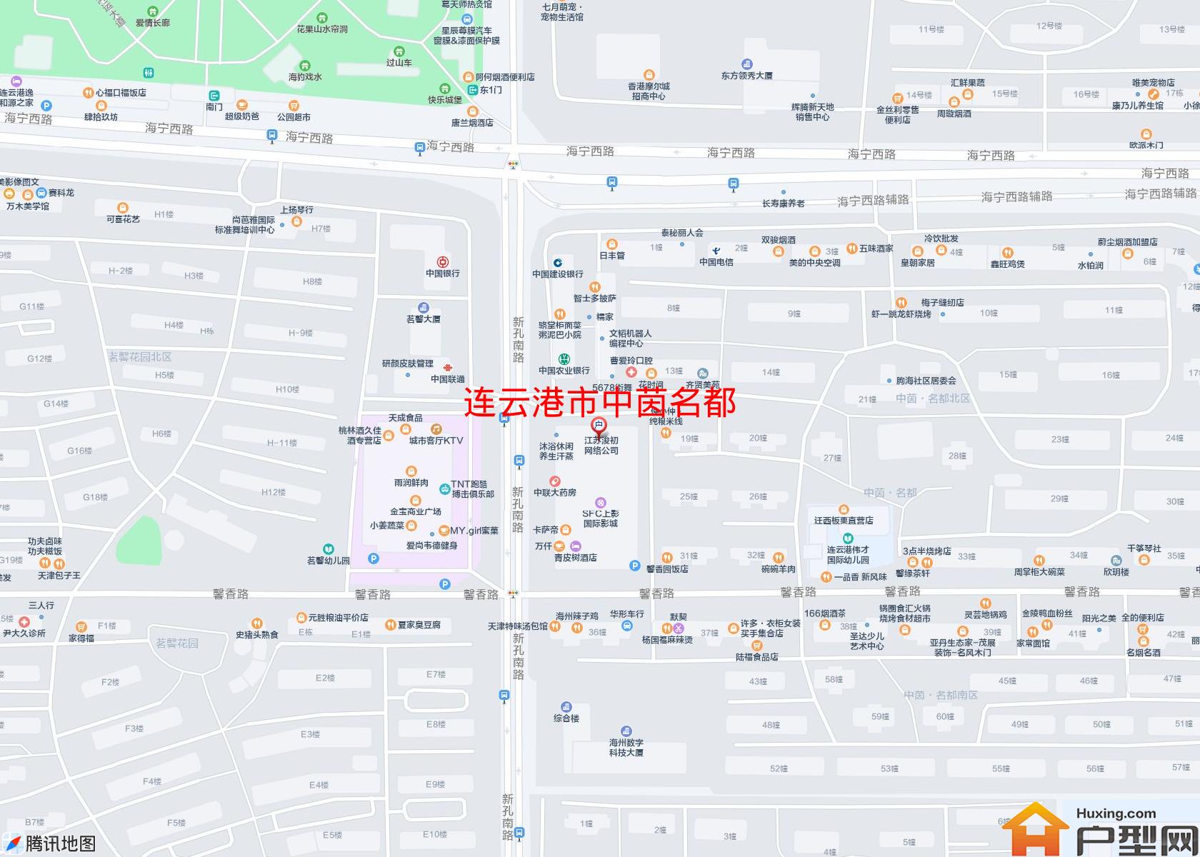 中茵名都小区 - 户型网