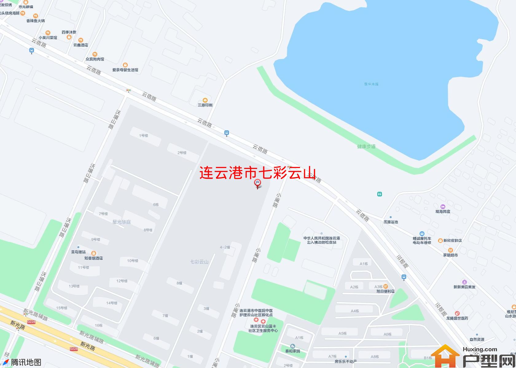 七彩云山小区 - 户型网
