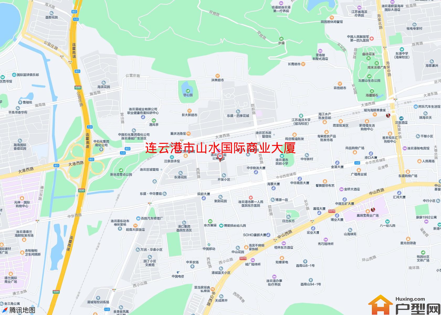 山水国际商业大厦小区 - 户型网