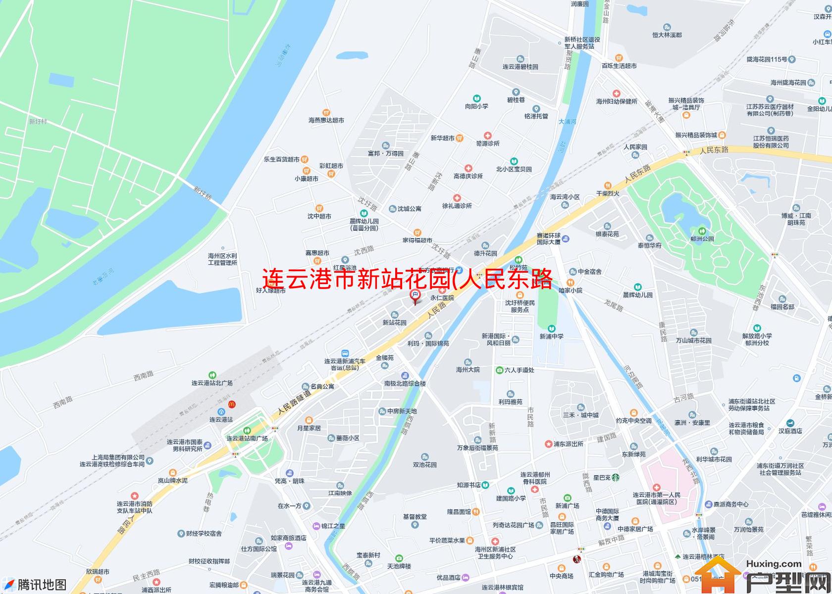 新站花园(人民东路)小区 - 户型网