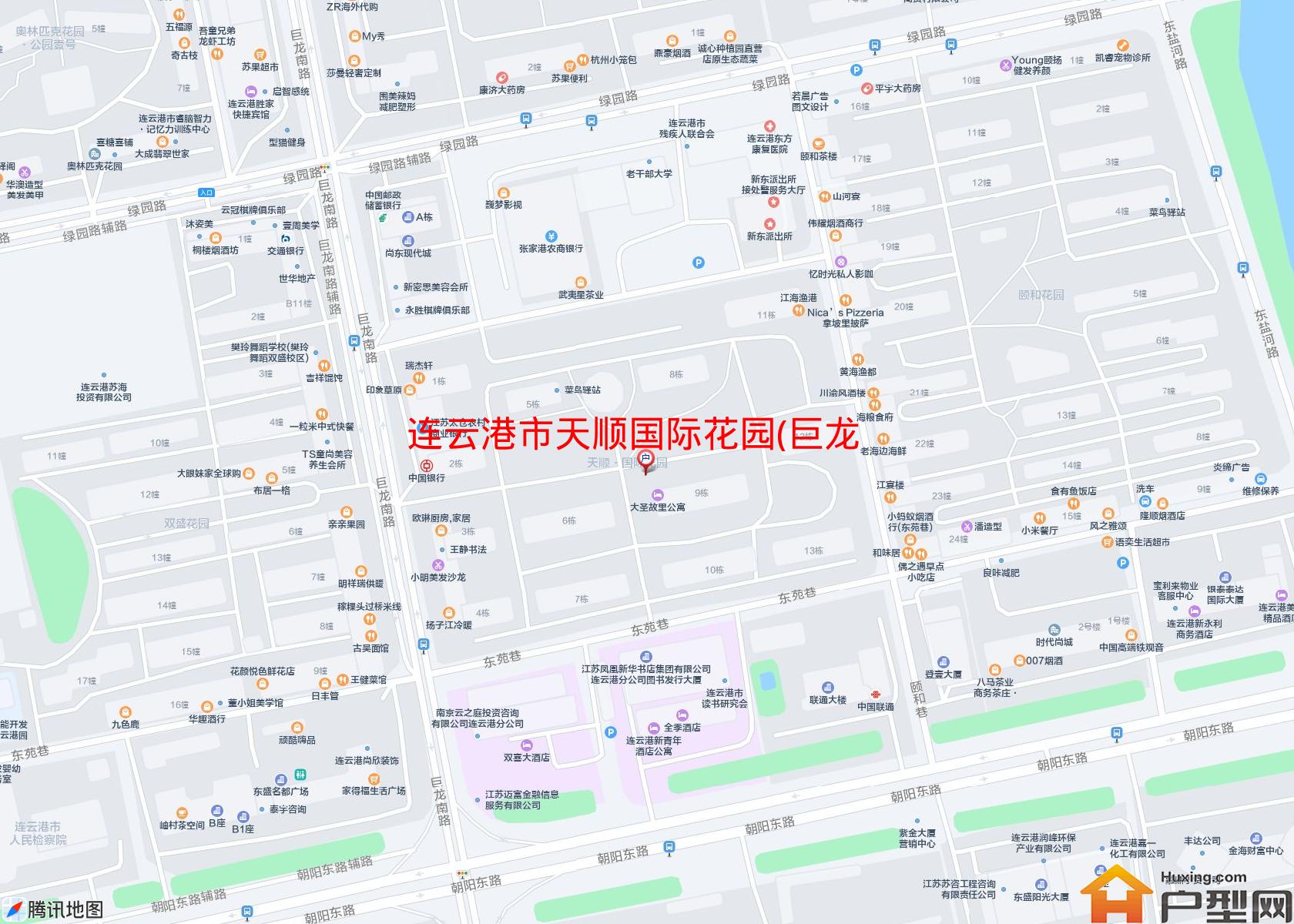 天顺国际花园(巨龙南路88号)小区 - 户型网
