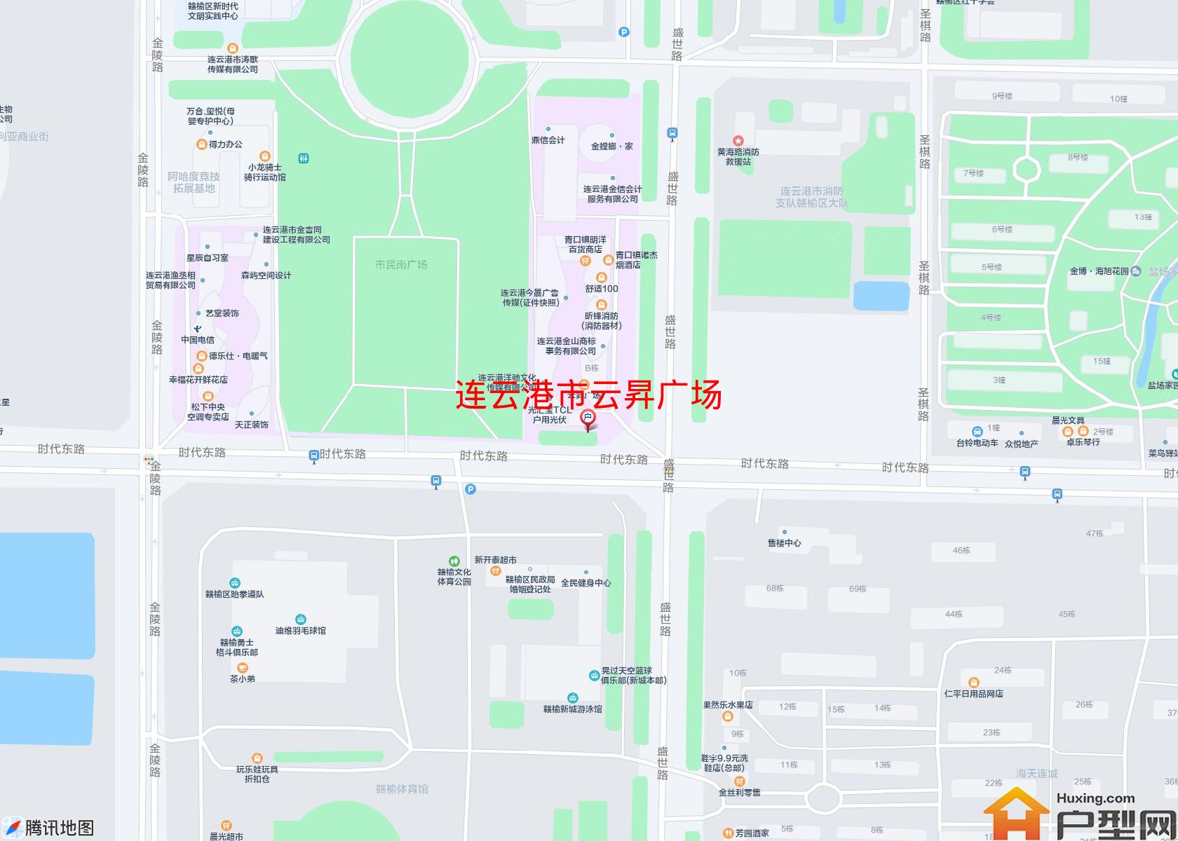 云昇广场小区 - 户型网