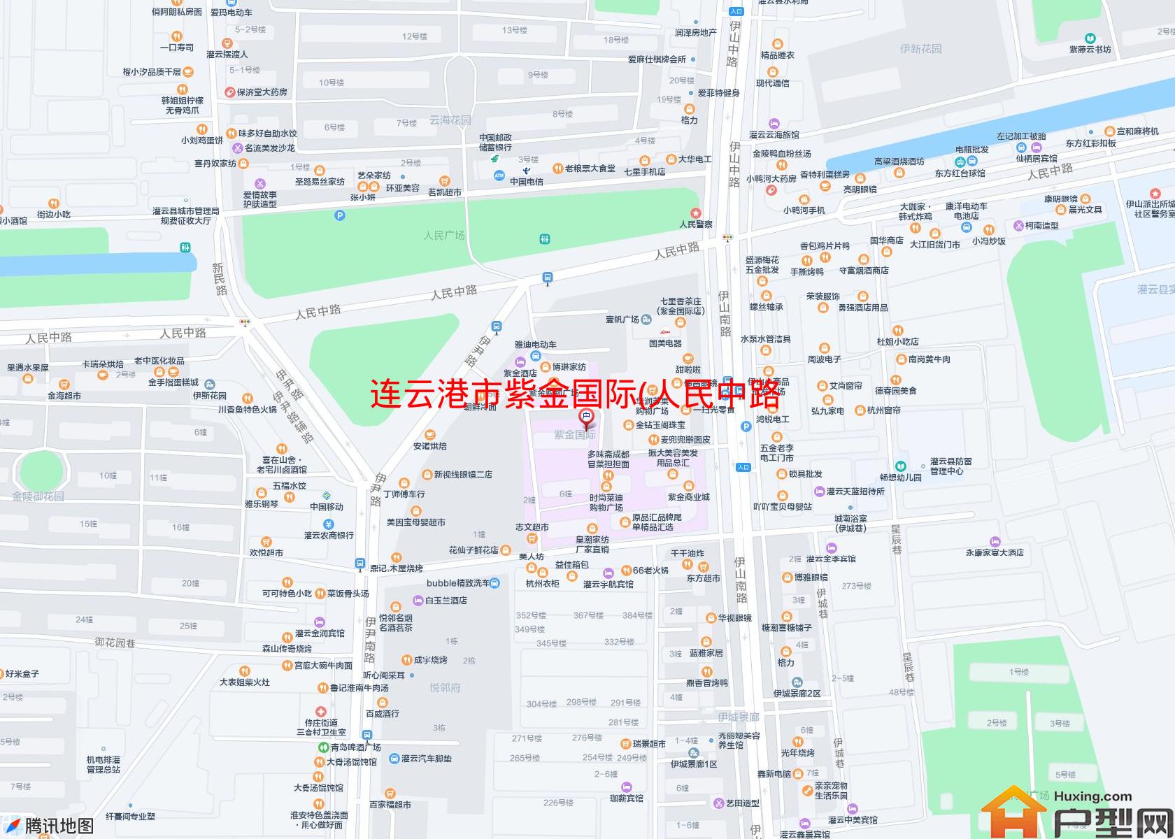 紫金国际(人民中路)小区 - 户型网