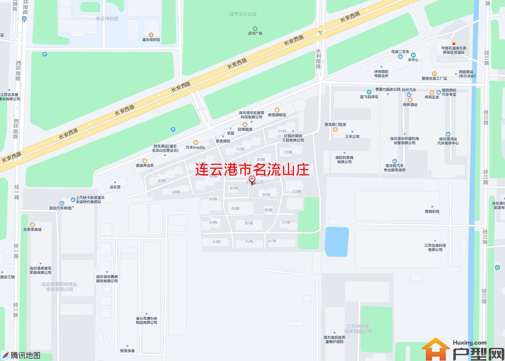 名流山庄小区 - 户型网