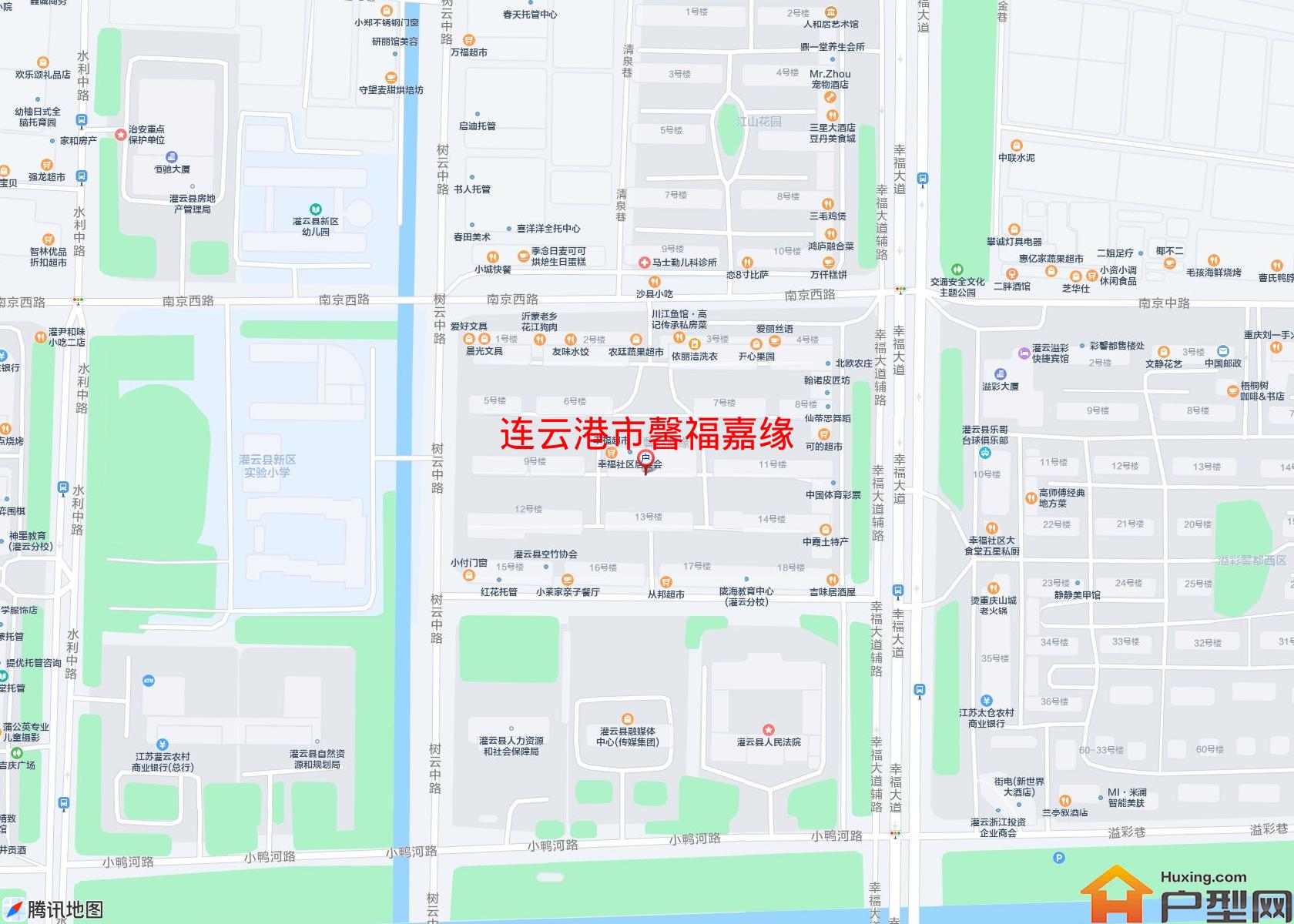 馨福嘉缘小区 - 户型网