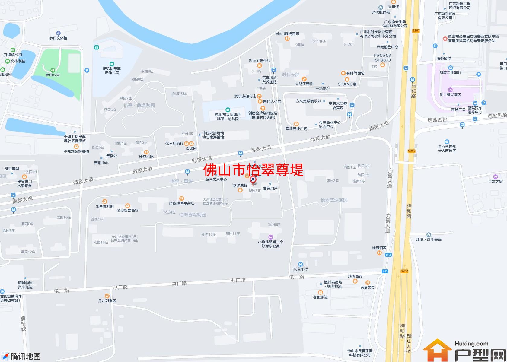 怡翠尊堤小区 - 户型网