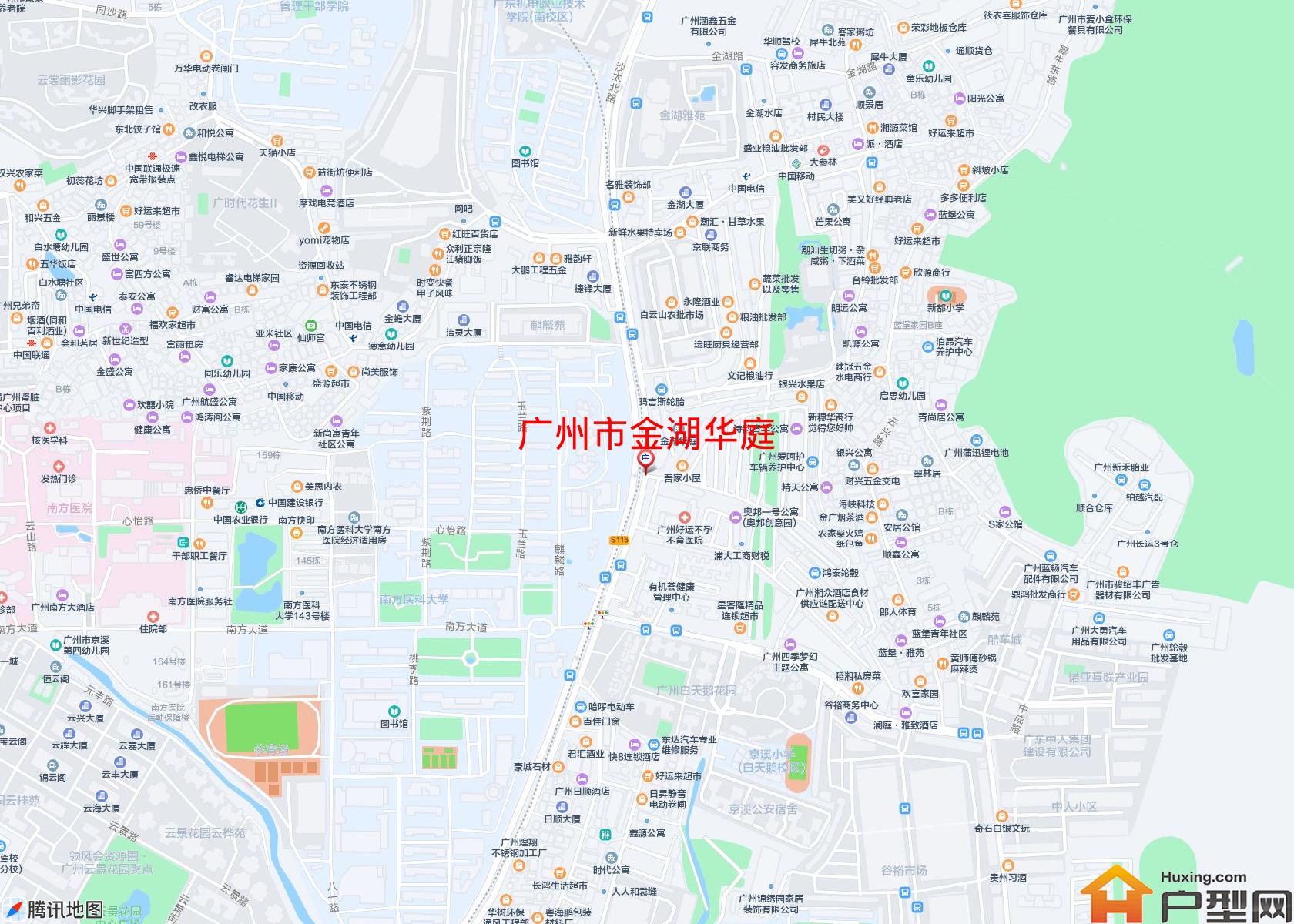 金湖华庭小区 - 户型网