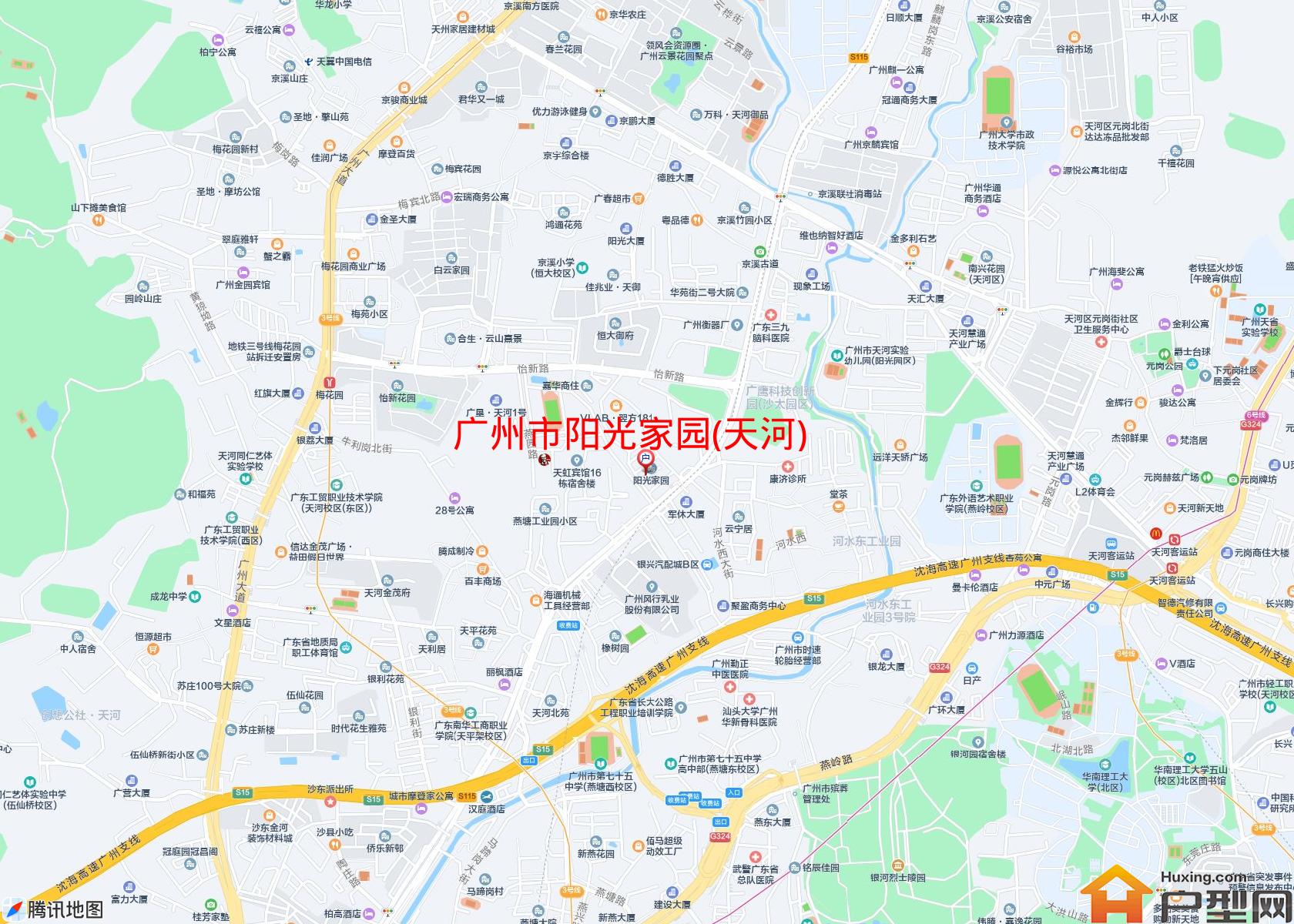 阳光家园(天河)小区 - 户型网