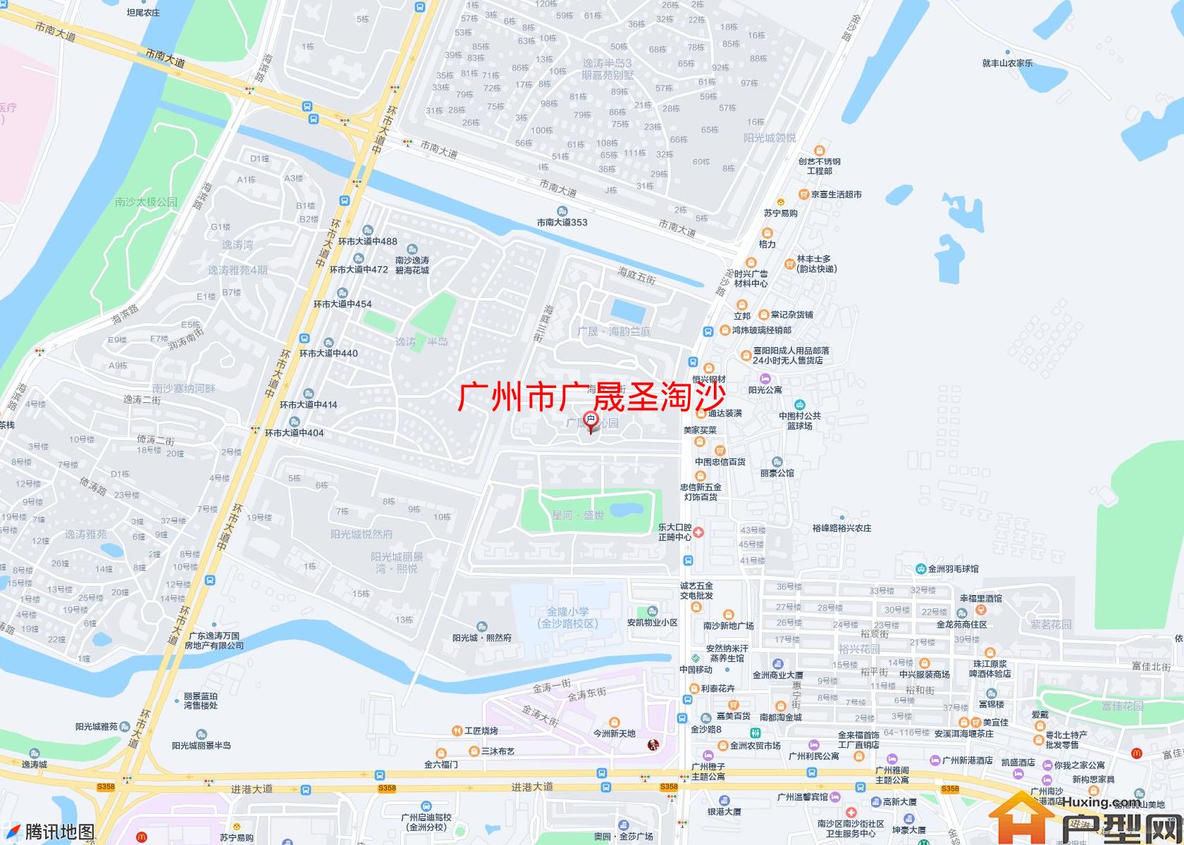 广晟圣淘沙小区 - 户型网