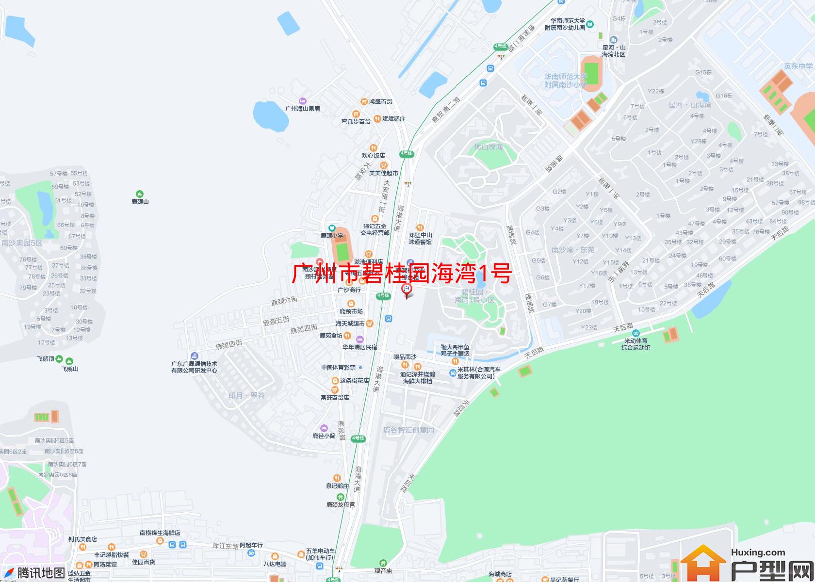 碧桂园海湾1号小区 - 户型网