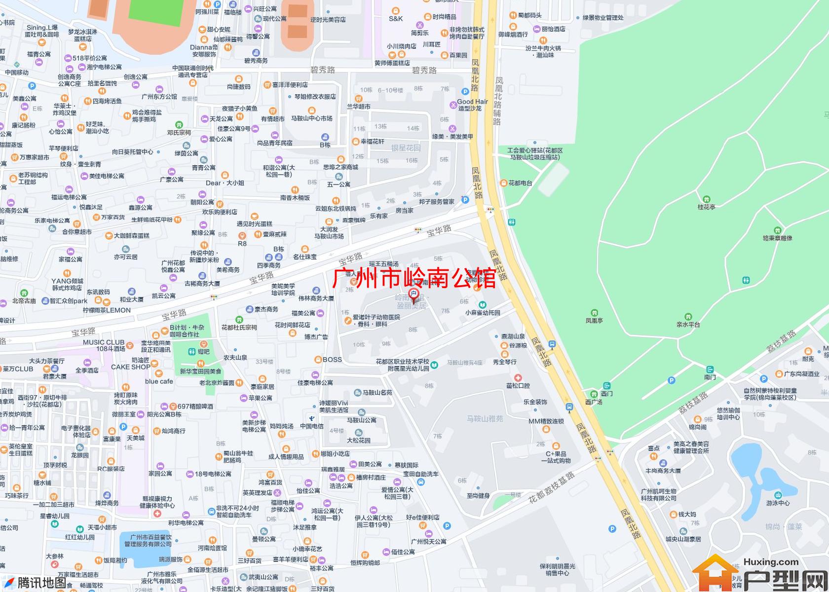 岭南公馆小区 - 户型网