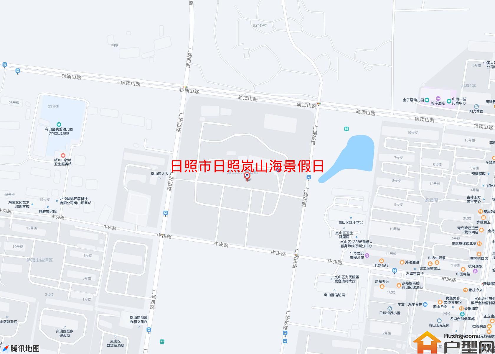 日照岚山海景假日小区 - 户型网